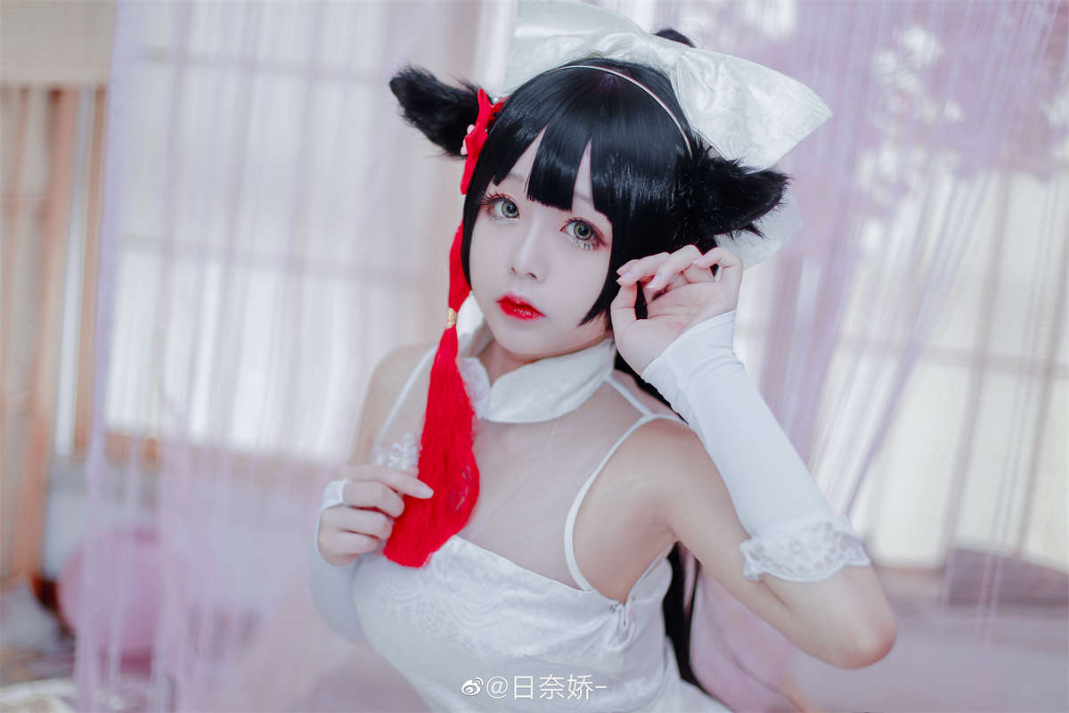 图片[2]-椎名莜 No.43 高雄獒旗袍-日更街拍