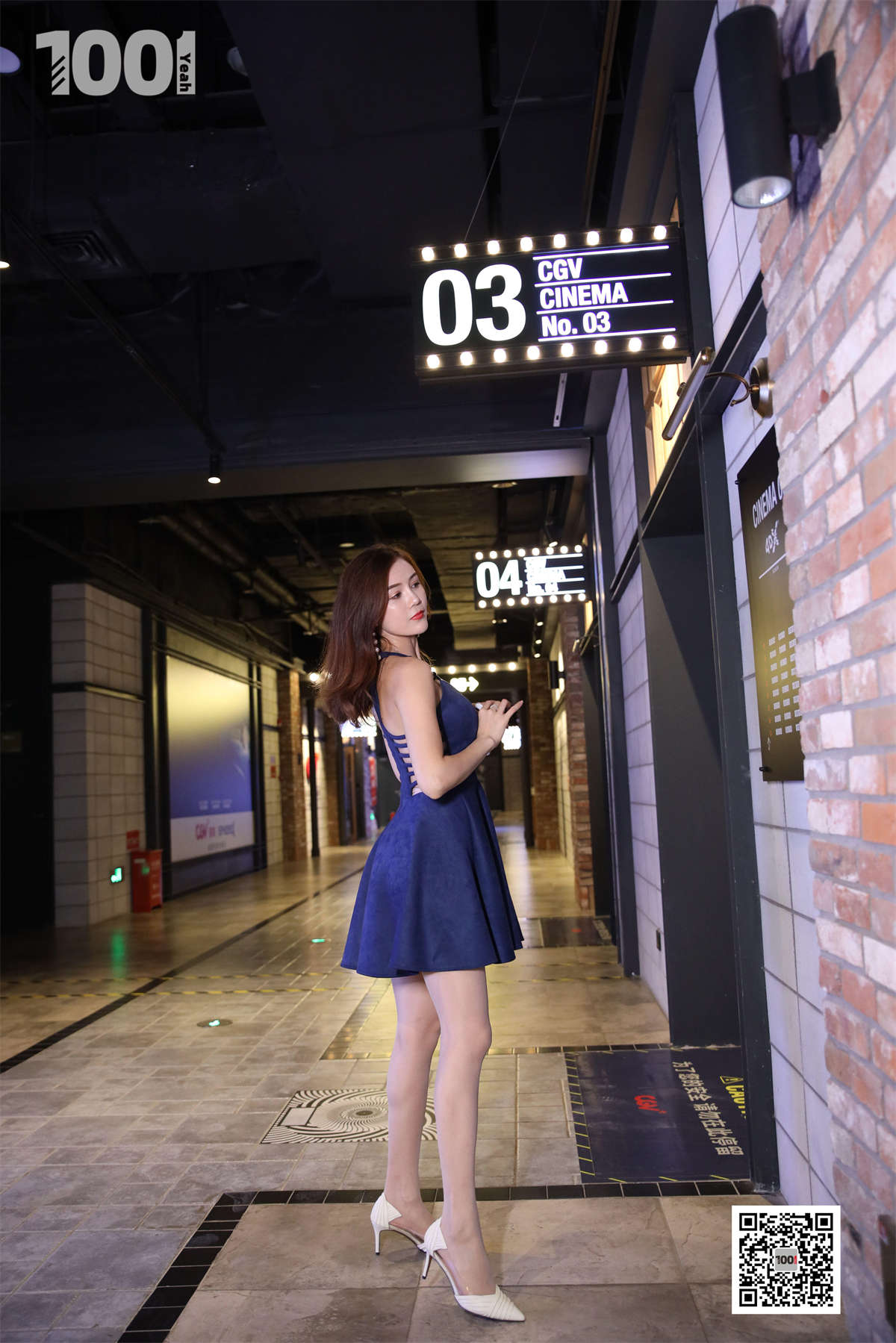 图片[2]-IESS异思趣向 一千零一夜116 Lucy 电影院4-日更街拍