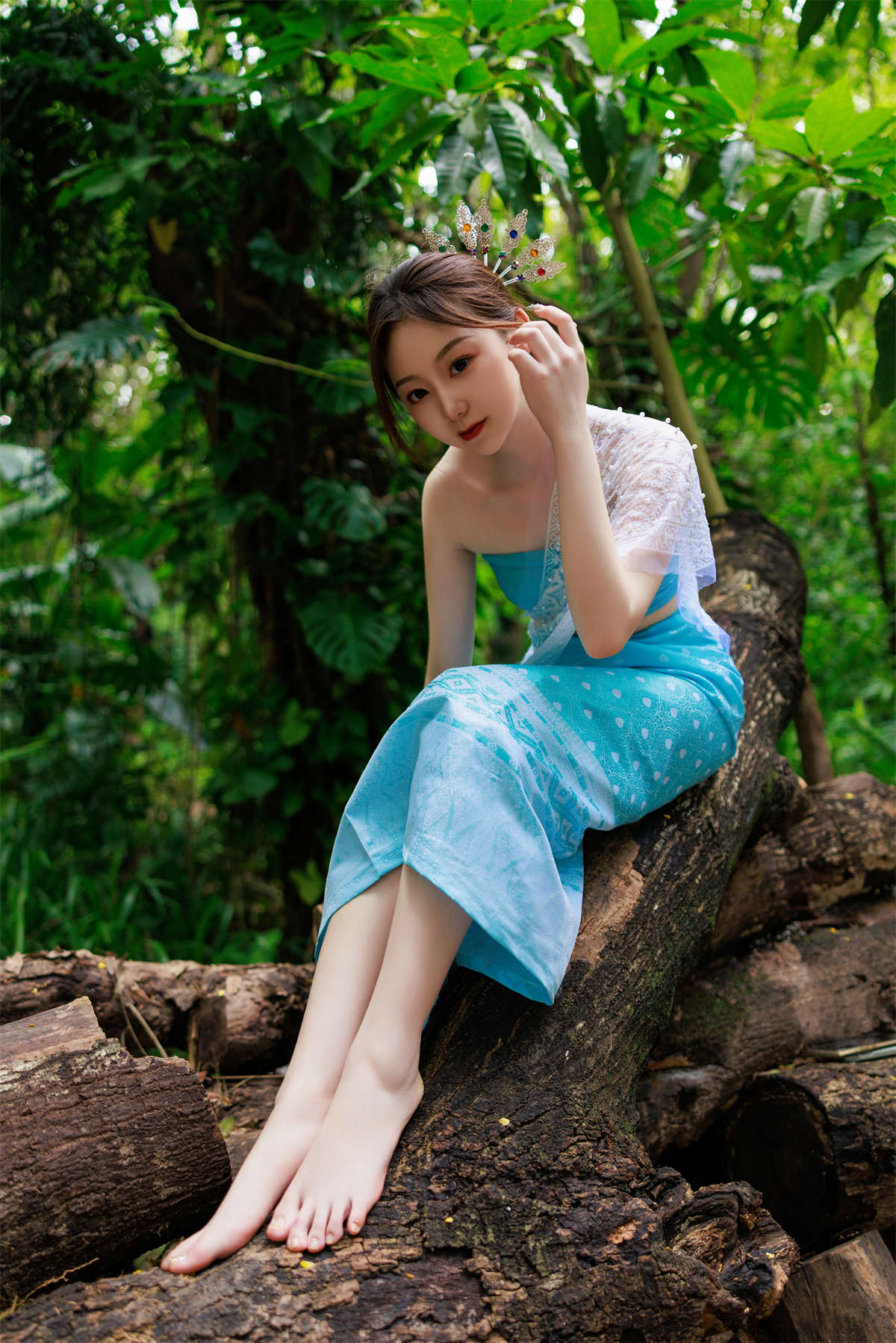 YITUYU艺图语 2023.07.25 傣族少女 玛卡巴卡-日更街拍