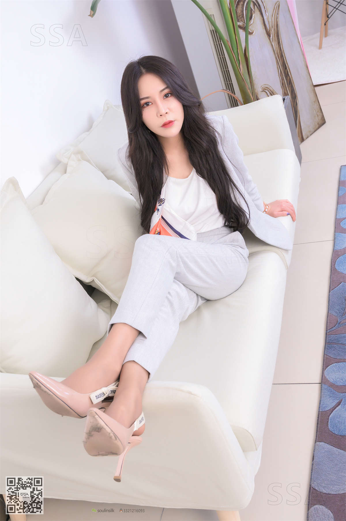 SSA丝社 NO.228 御姐娜娜的咖啡香jio(上)-日更街拍