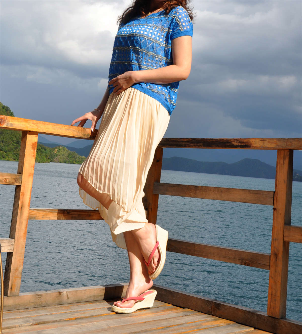 Fannie芬妮美足园NO.542 泸沽湖.女儿国.寻梦（足底篇）-日更街拍