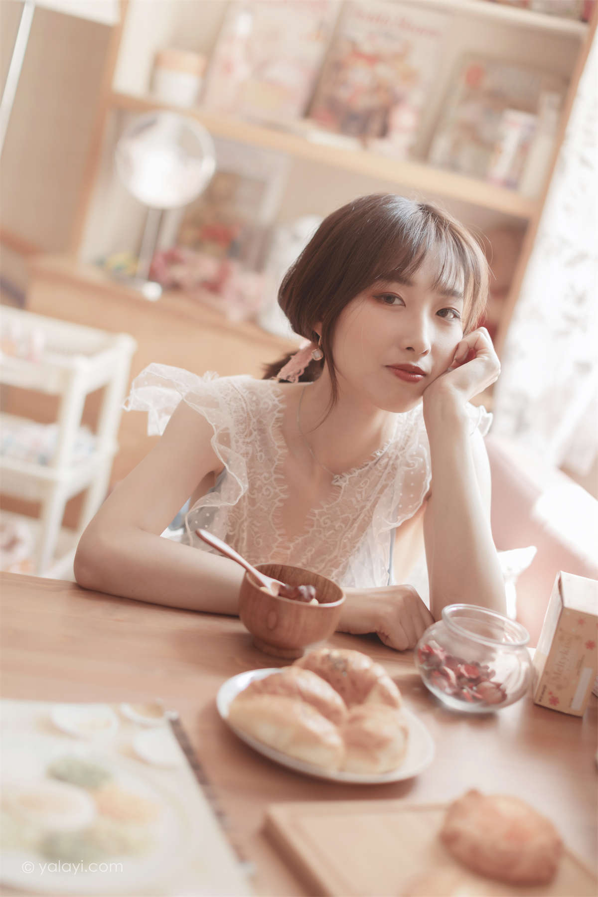 图片[2]-YALAYI雅拉伊2022.03.23 NO.913 佳人有约 佳佳-日更街拍