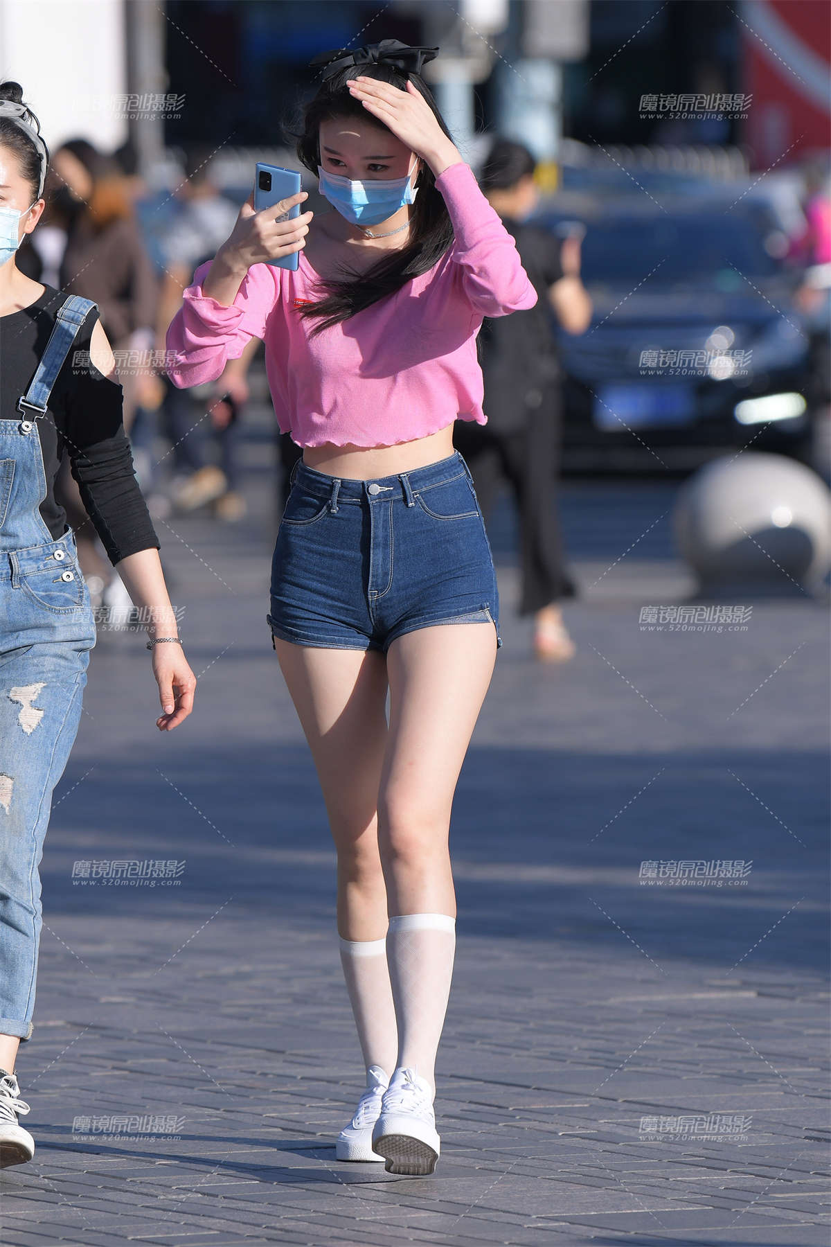 【红石赛帖】热裤美女-日更街拍