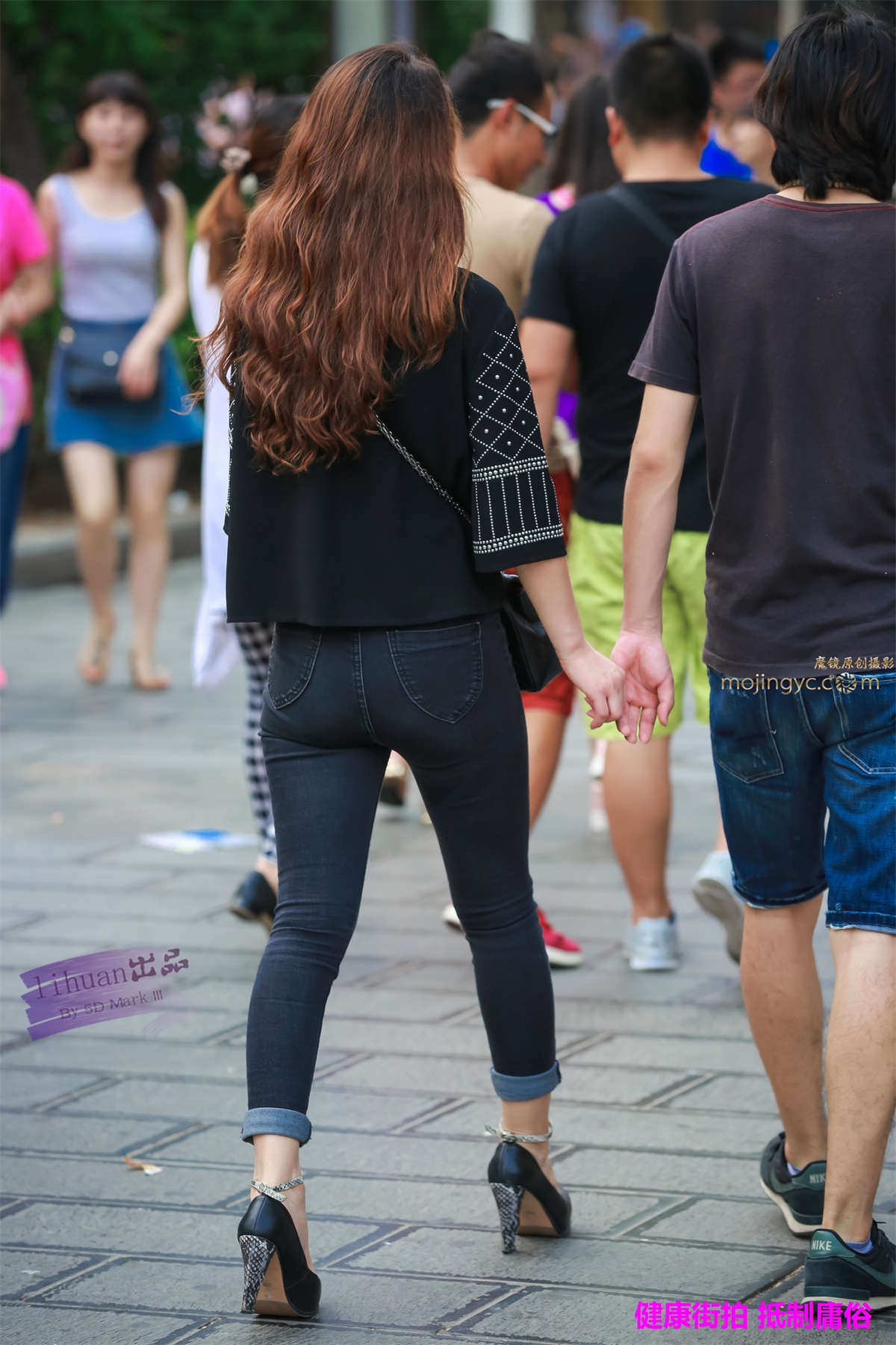 图片[2]-李欢原创-牛仔，紧翘（12P）-日更街拍