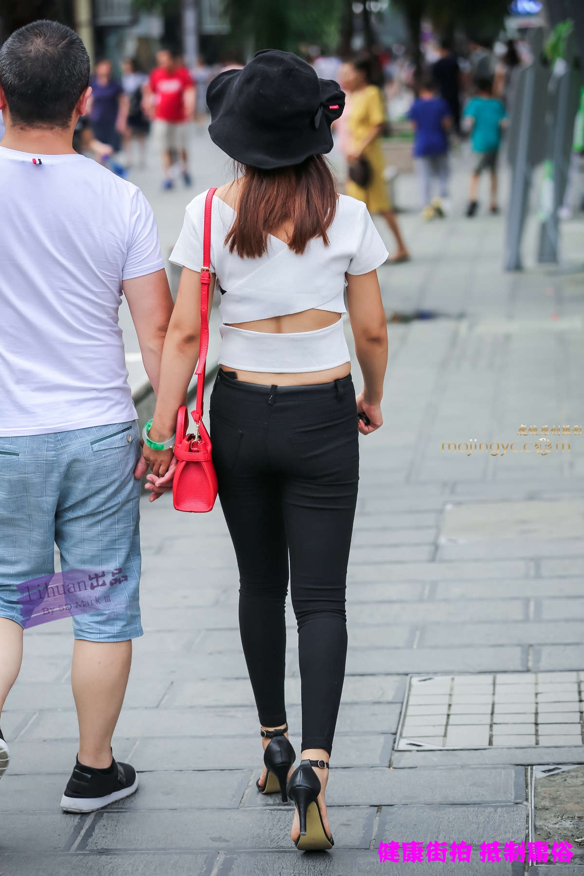 李欢原创-黑裤，丰腴（12P）-日更街拍