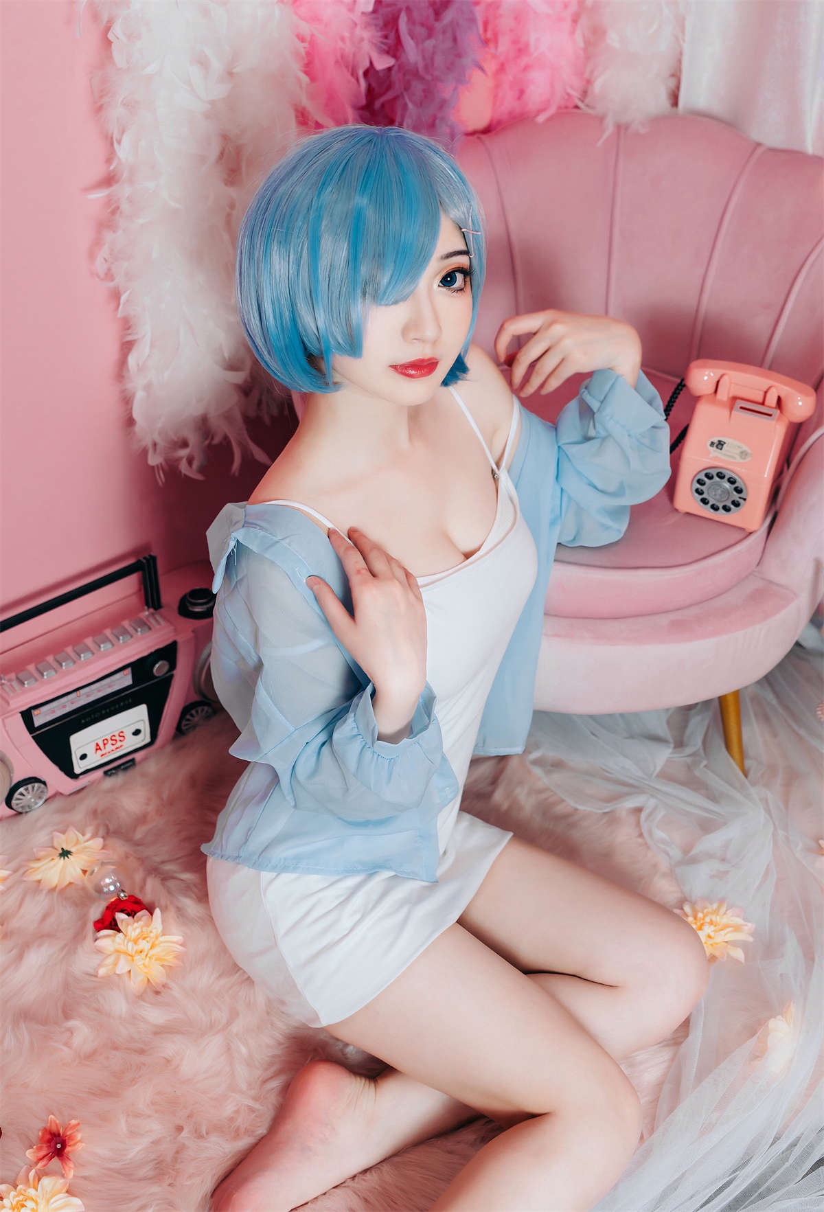 YITUYU艺图语 2023.07.26 蕾姆居家睡衣 桃墨公子x-日更街拍