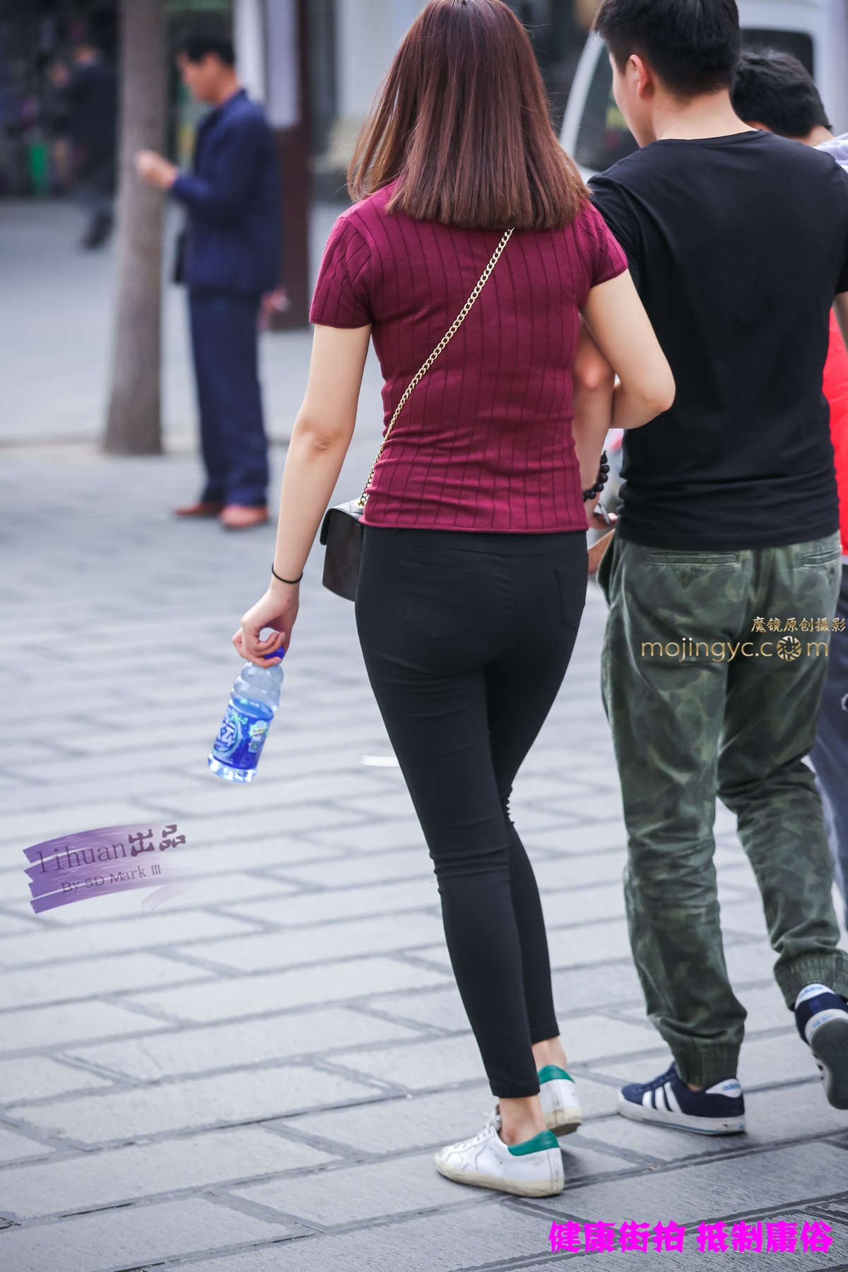 李欢原创-黑裤，丰腴（14P）-日更街拍