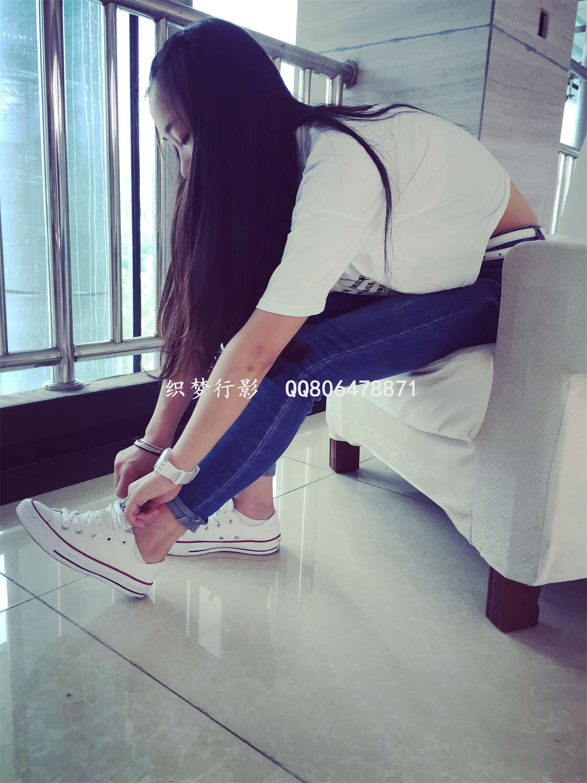 图片[2]-织梦行影摄影作品 第018期 牛仔裤帆布鞋-日更街拍