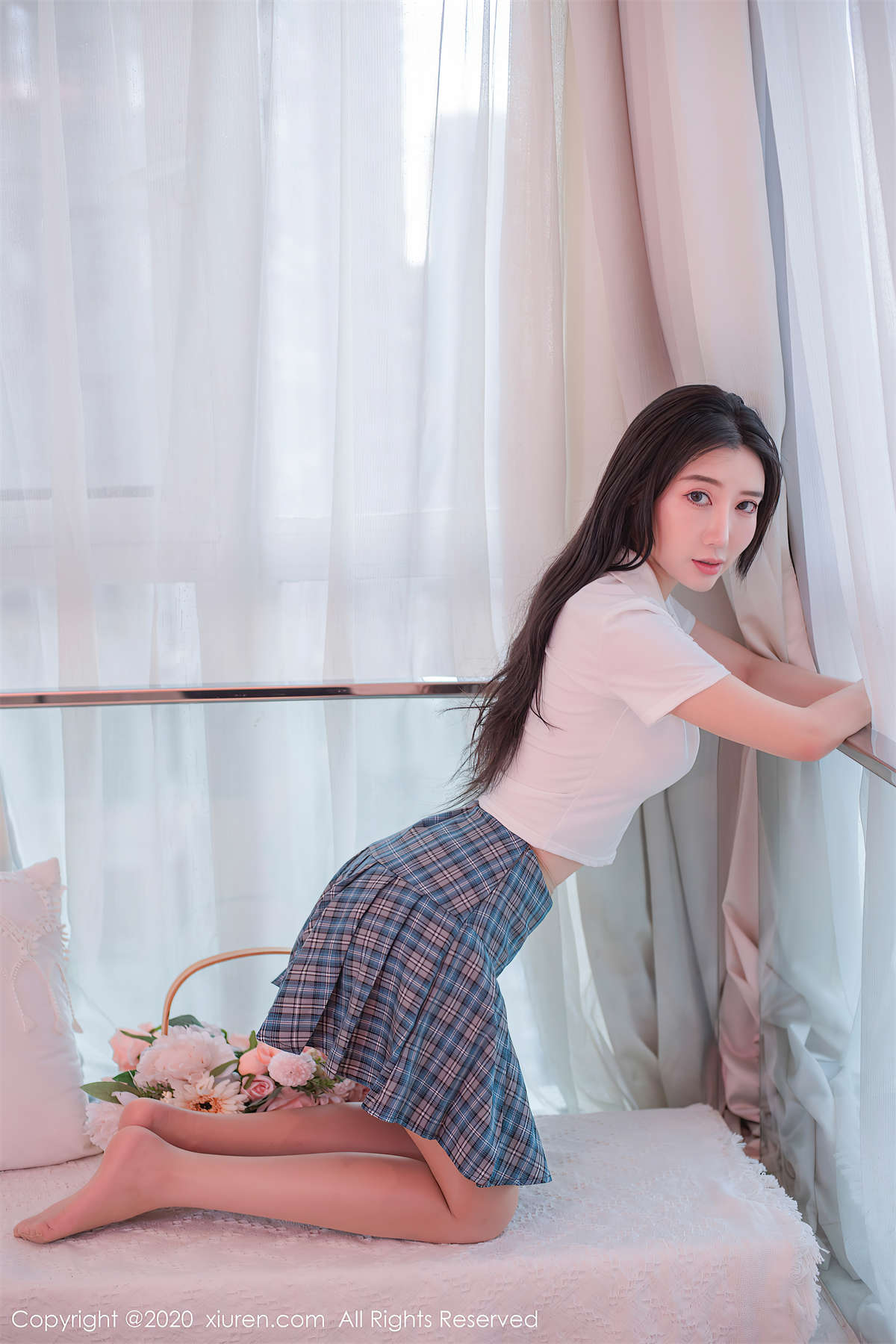 图片[2]-Xiuren秀人网 2020.08.06 NO.2412 陈梦babe-日更街拍