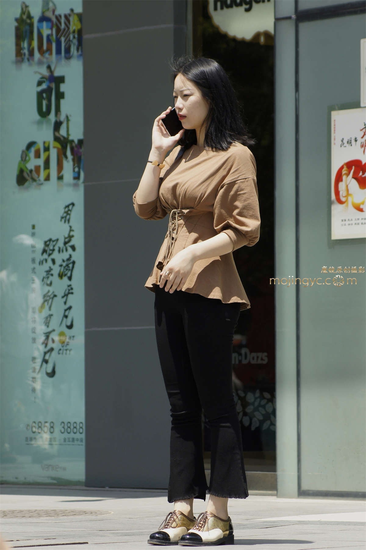 魔镜街拍大赛大卫『25』[12+1P]-日更街拍