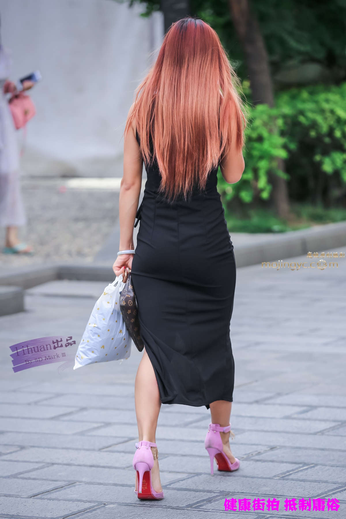 图片[2]-李欢原创-黑色一步裙（17P）-日更街拍