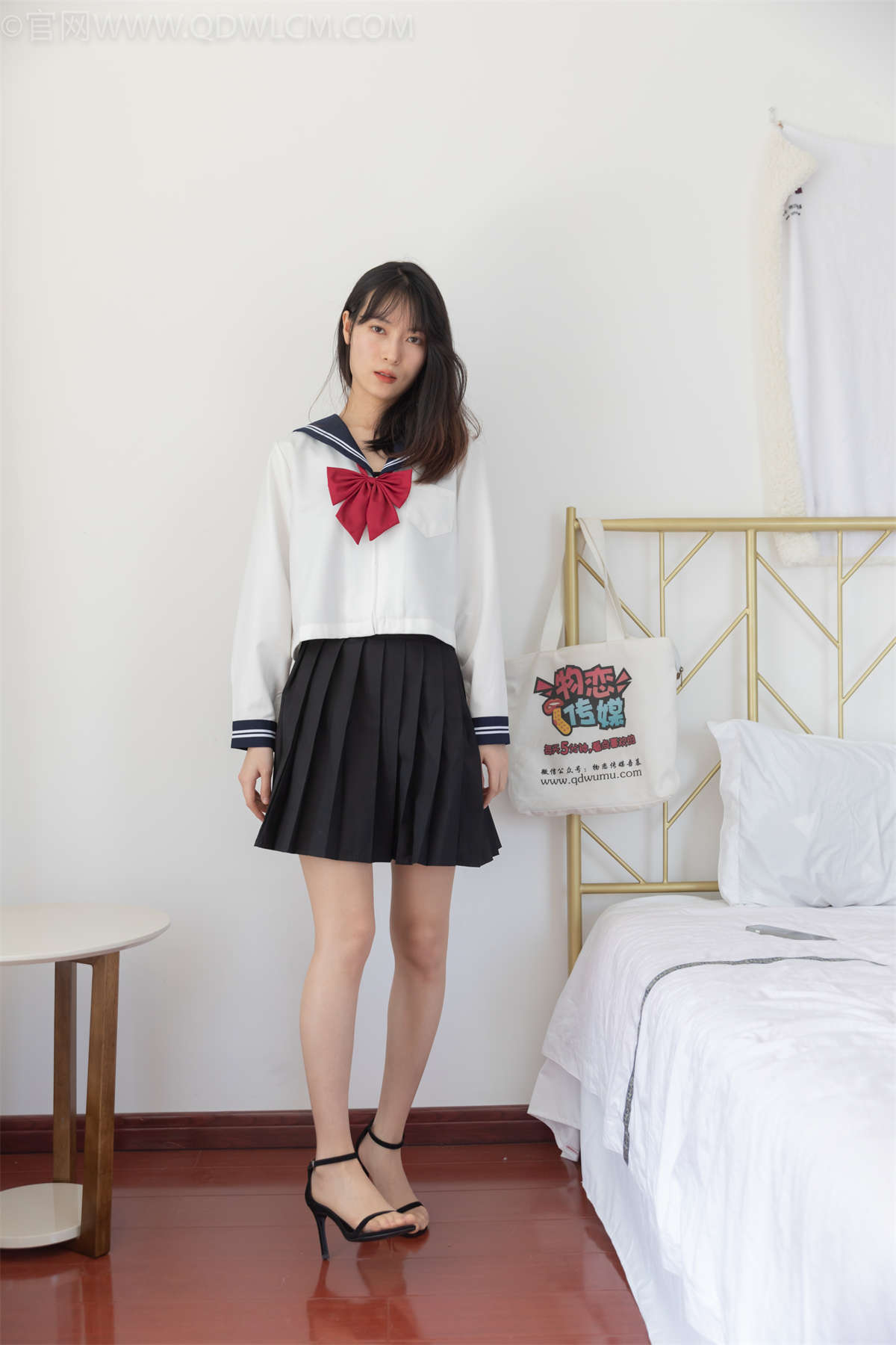 图片[2]-物恋传媒 NO.1145 猫耳-JK混搭风-日更街拍