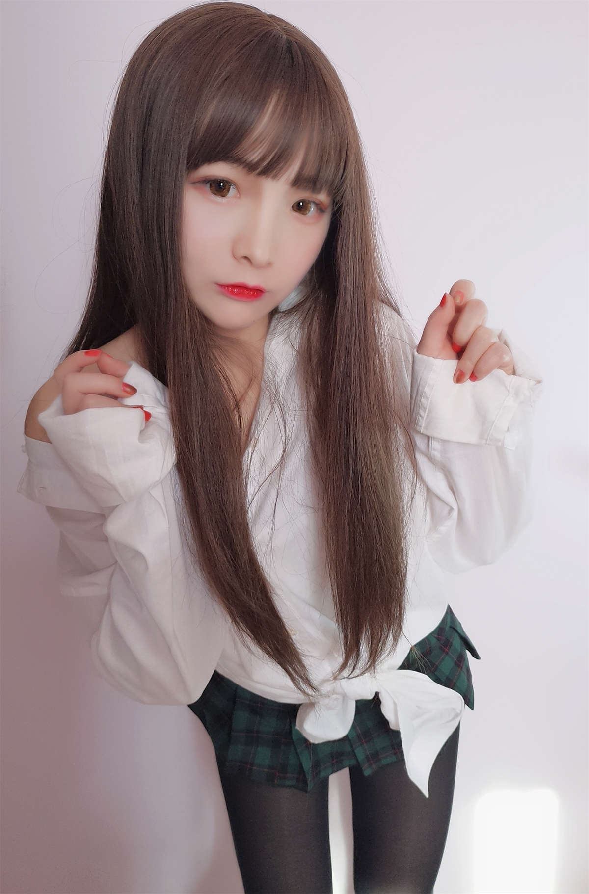 古川kagura 男友衬衫-日更街拍