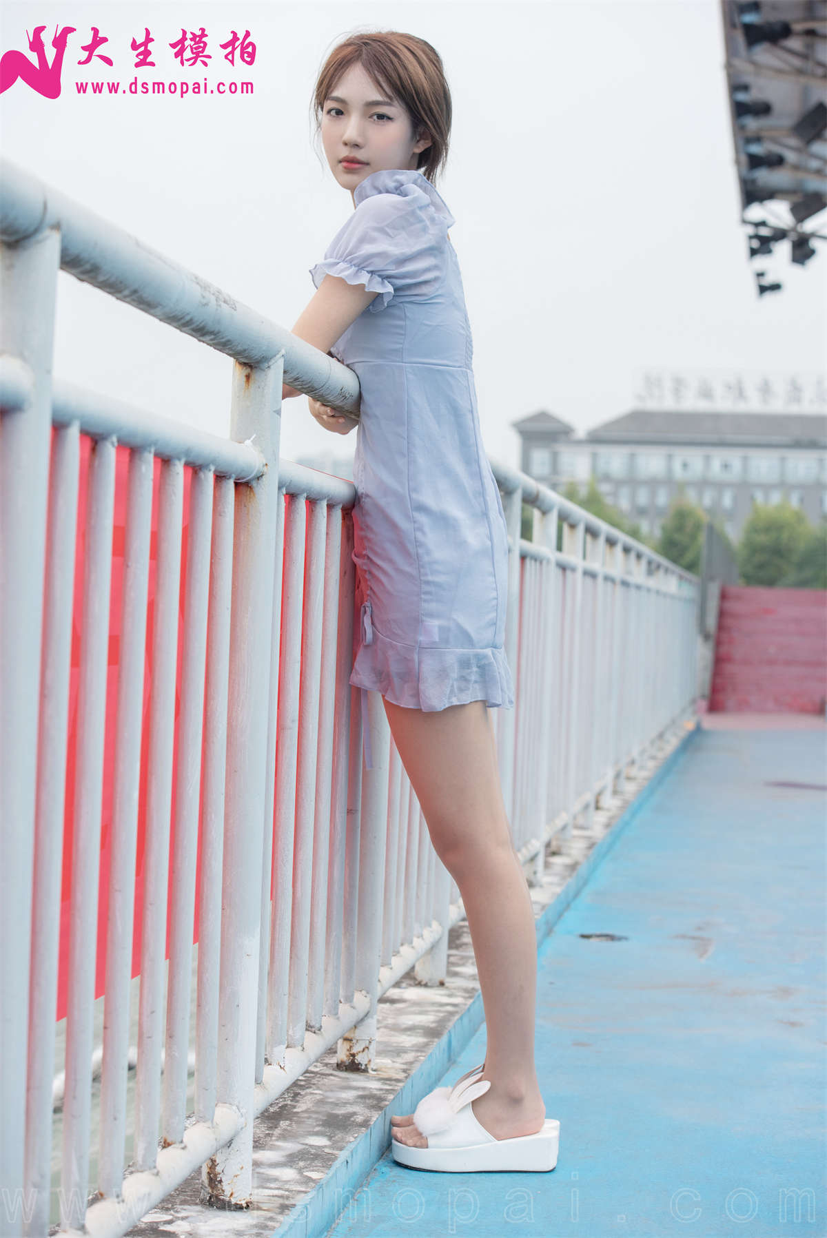 大生模拍 NO.239 肖敏 看台肉丝-日更街拍