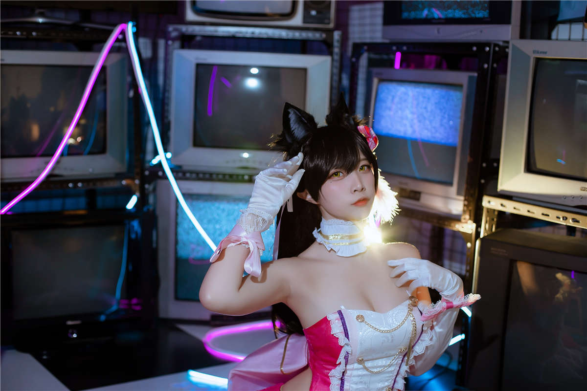 图片[2]-高产型Coser-二佐Nisa  碧蓝爱宕打歌服-日更街拍