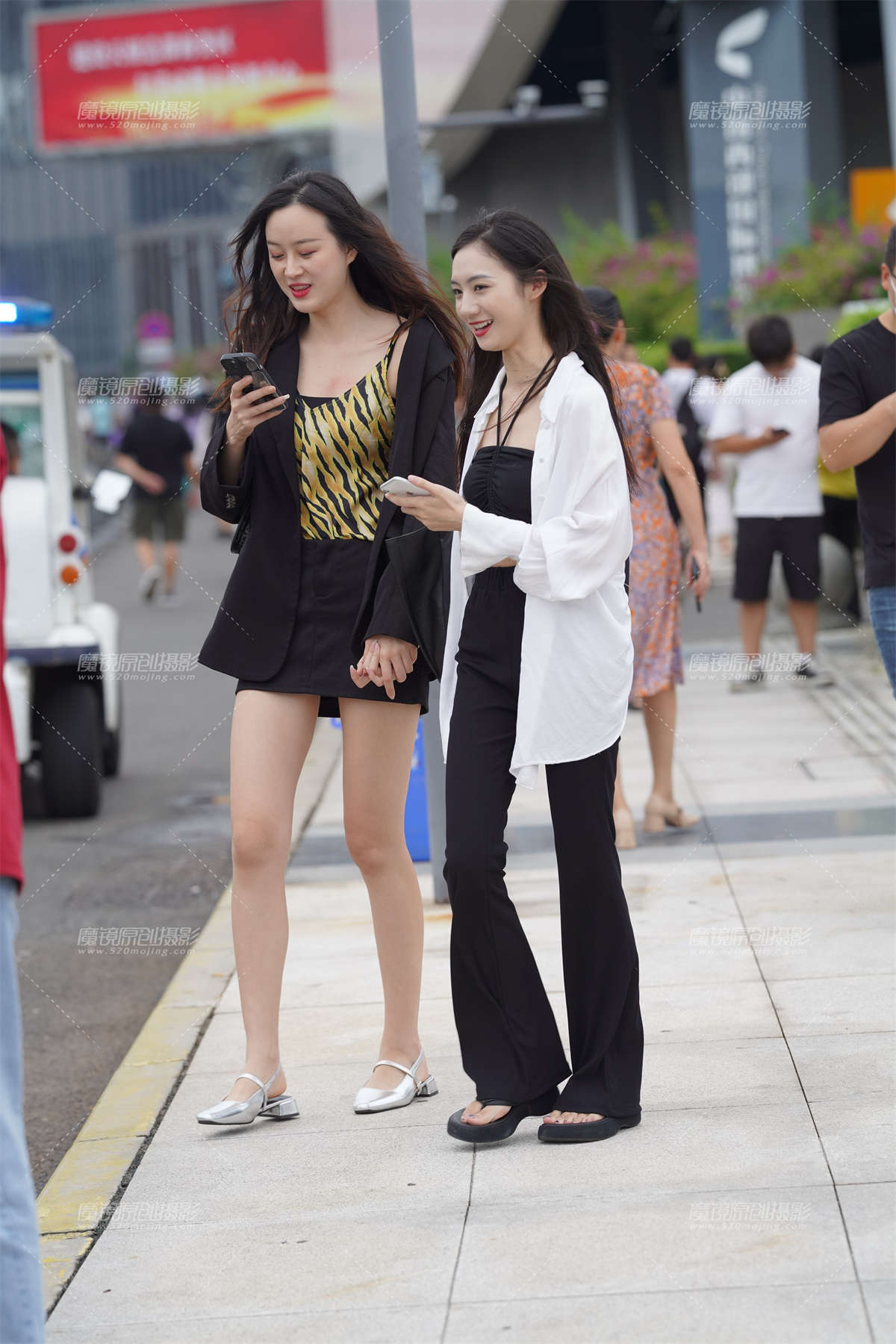 大长腿美女-日更街拍