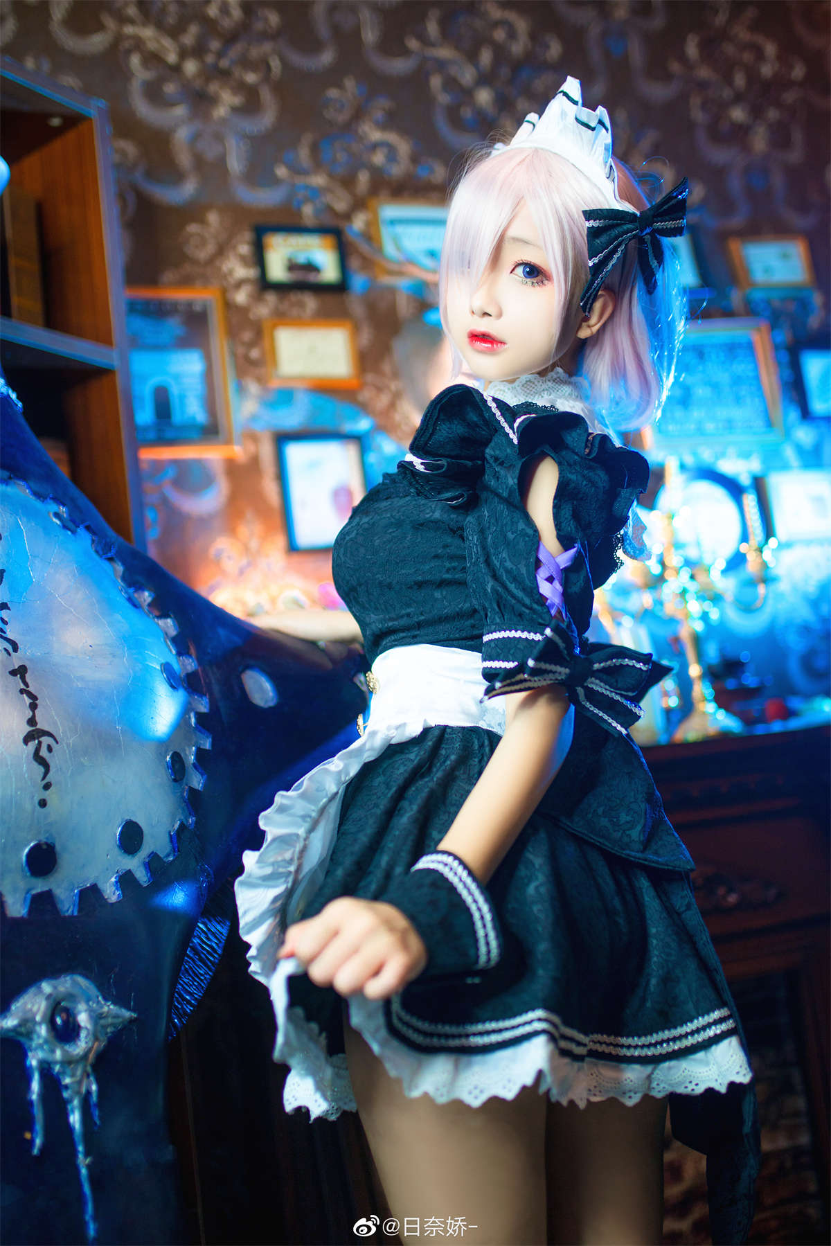 图片[2]-椎名莜 No.54 玛修女仆-日更街拍