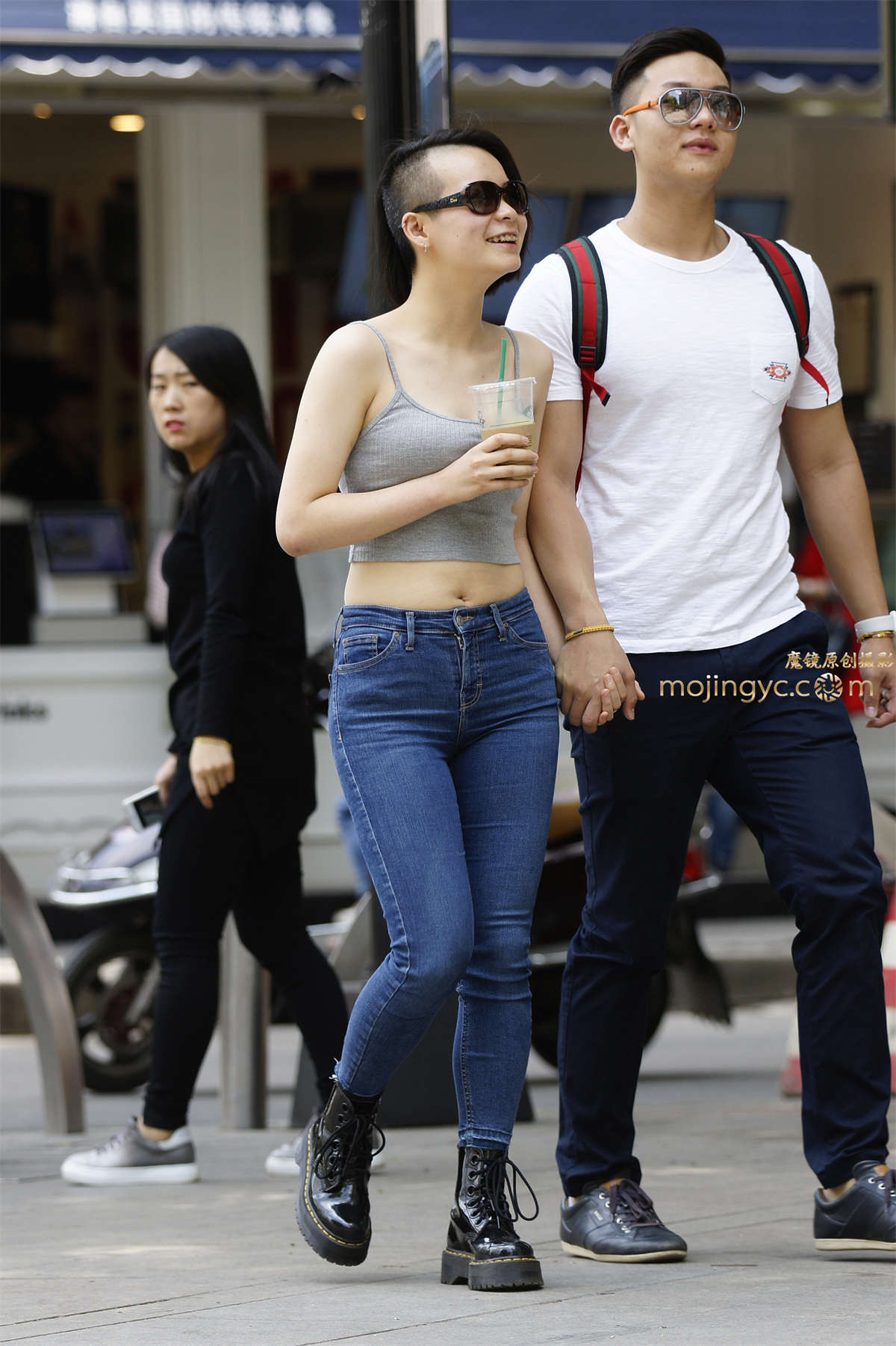 魔镜街拍大赛大卫『37』[17P]-日更街拍