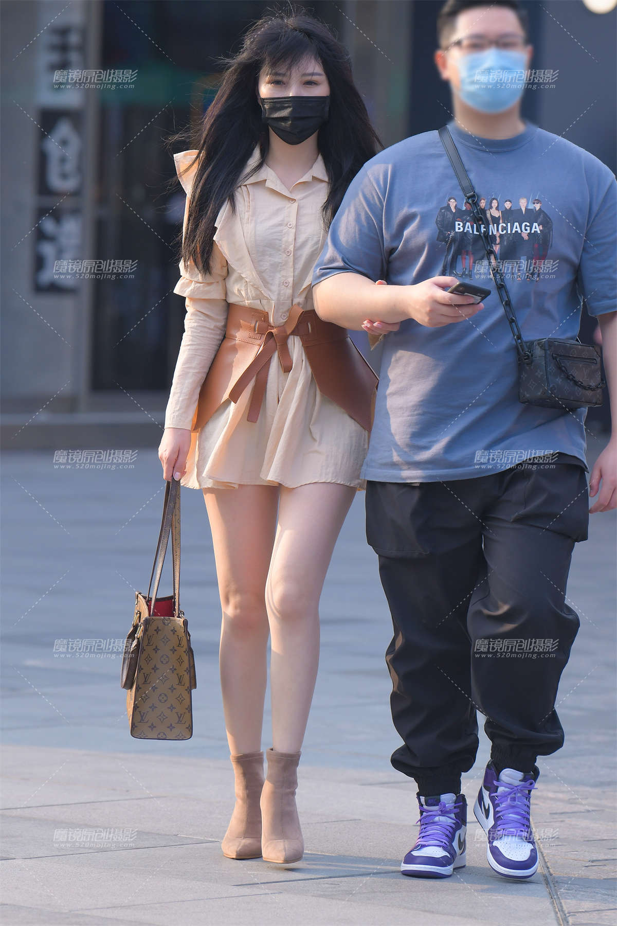 【红石赛贴】黄裙美女-日更街拍