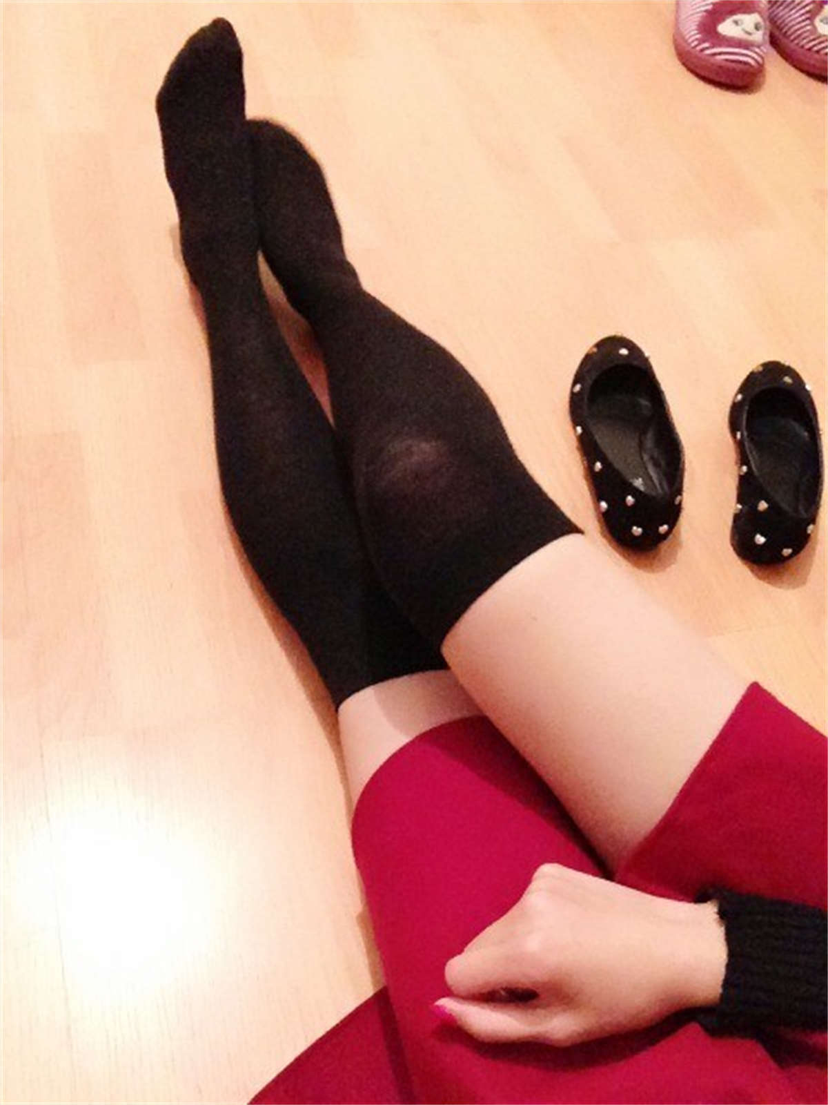 图片[2]-织梦行影摄影作品 第027期 拼接丝小瓢鞋-日更街拍