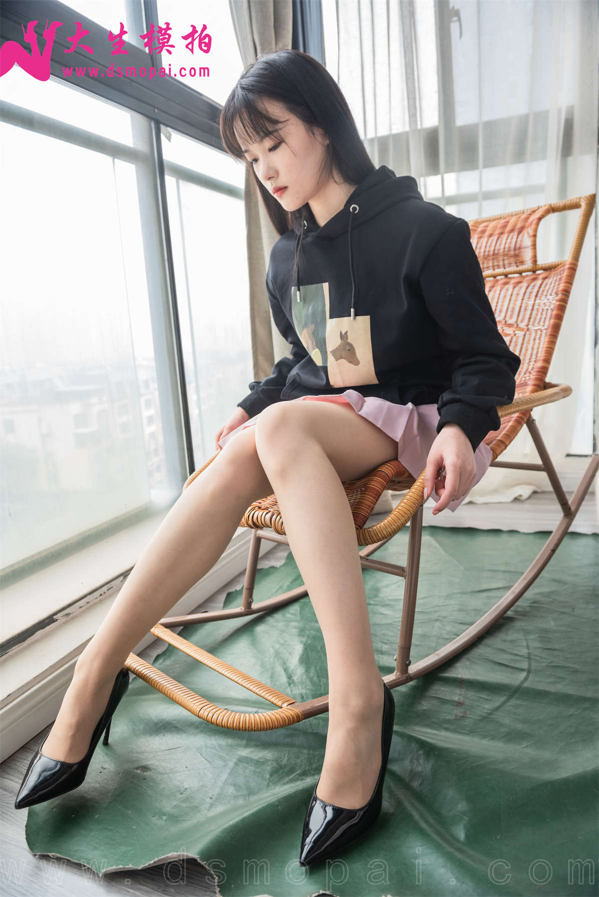 大生模拍 NO.242 脚尖加固丝-日更街拍