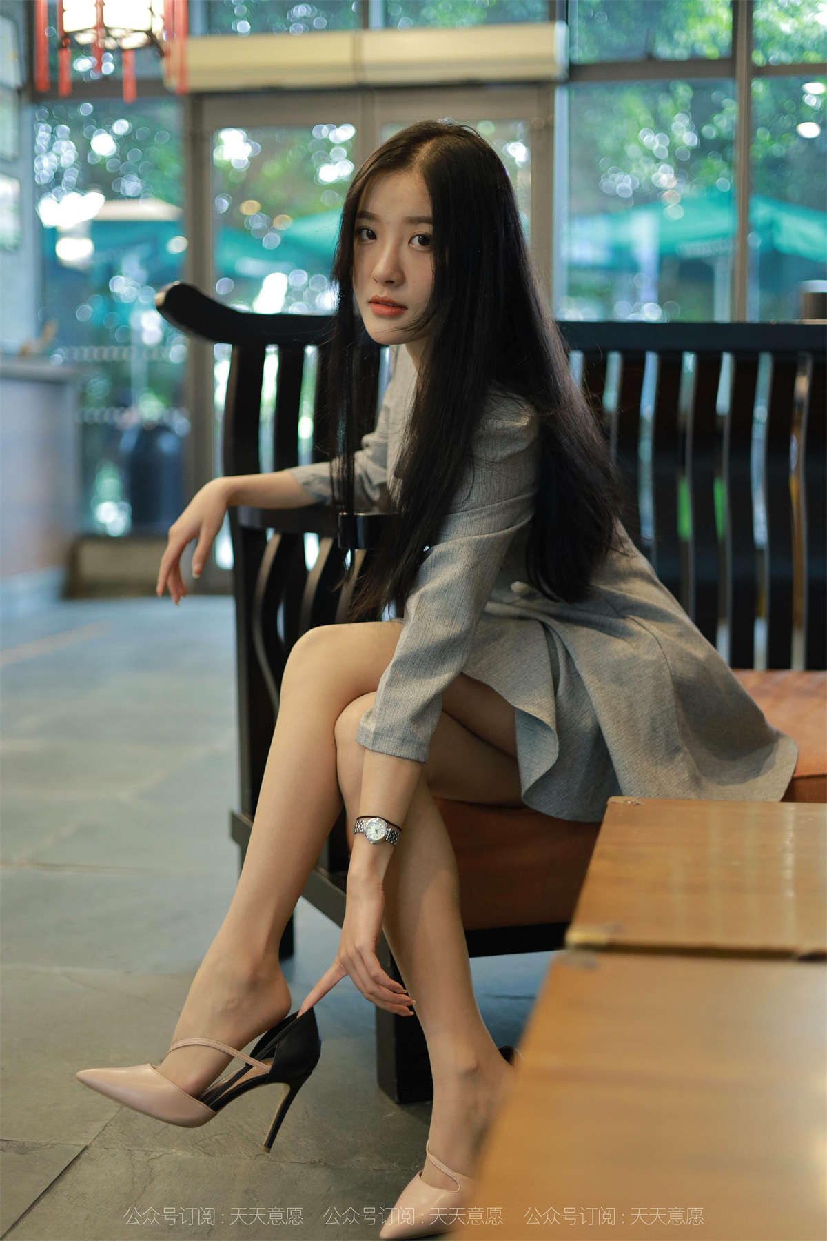 图片[2]-IESS异思趣向 2021.11.13 丝享家973：婉苹 美女配咖啡-日更街拍