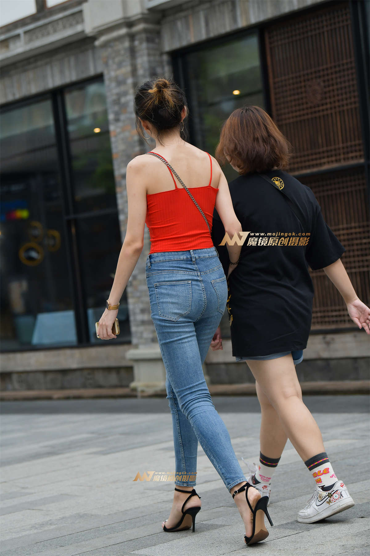 【街拍之魂赛帖】又遇牛仔大长腿插图1
