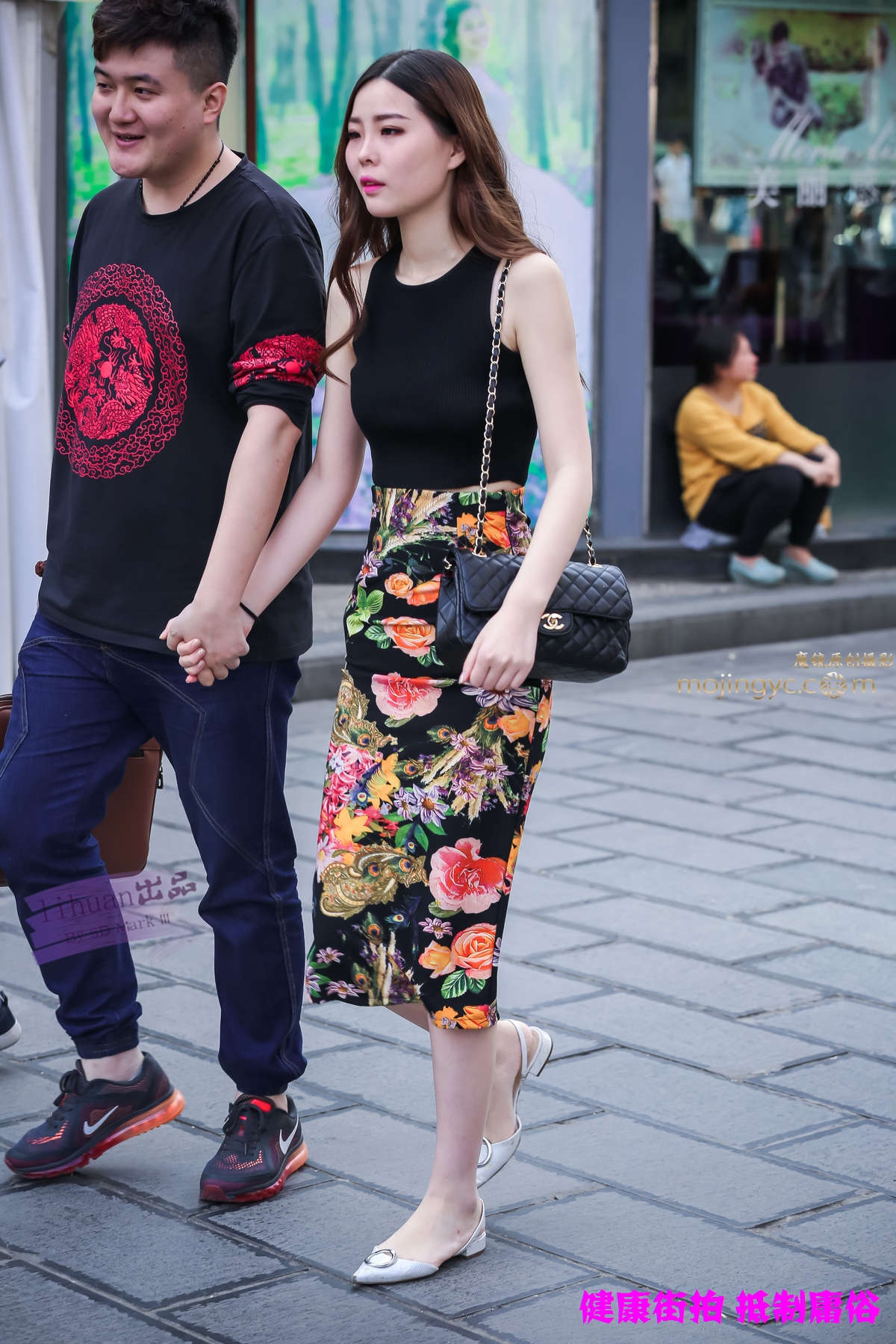 图片[2]-李欢原创-花裙美女，超S（18P）-日更街拍