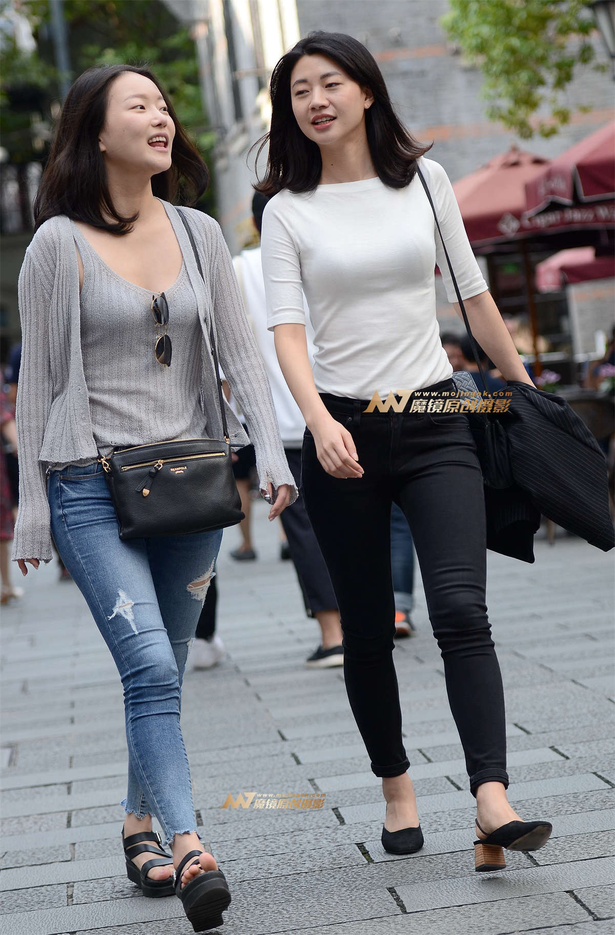 黑紧牛，蓝紧牛-日更街拍