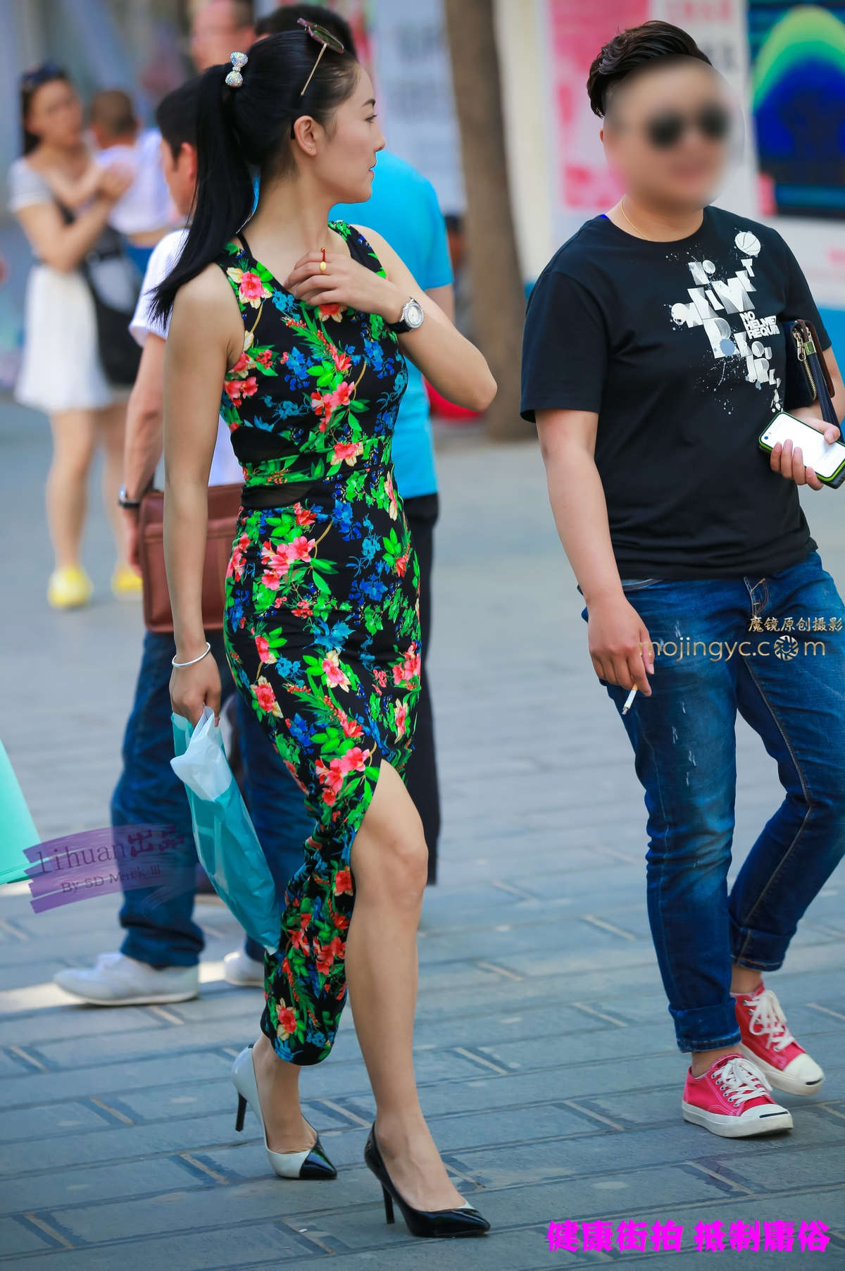 李欢原创-长裙美女，摇曳（17P）-日更街拍