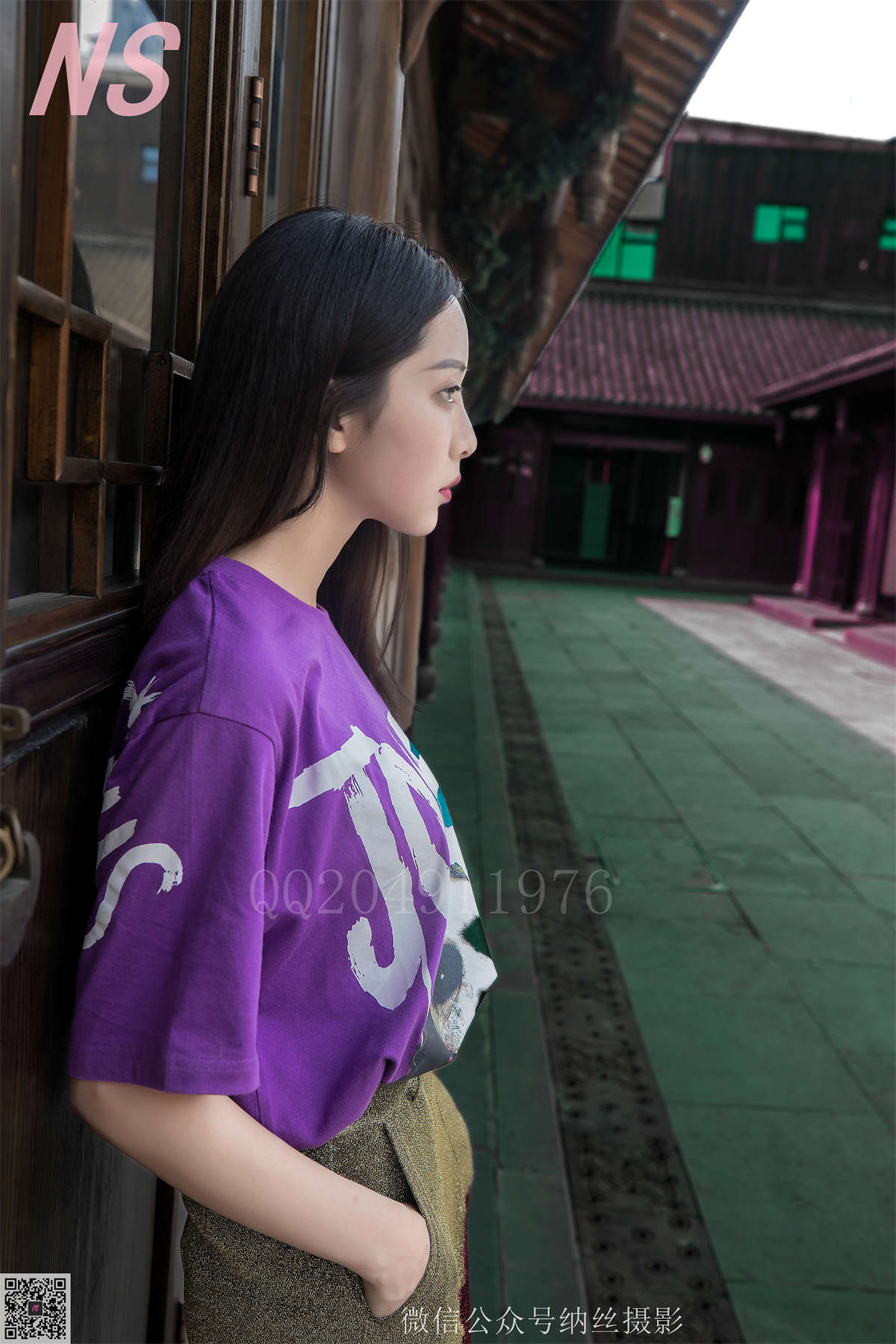 纳丝摄影No.132 佳佳-日更街拍