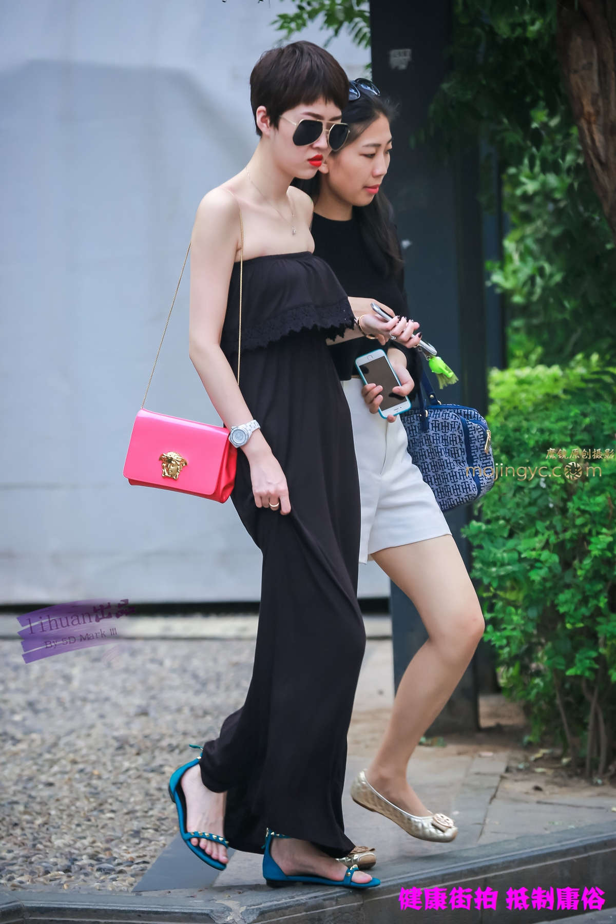 李欢原创-美女，黑色长裙（17P）-日更街拍