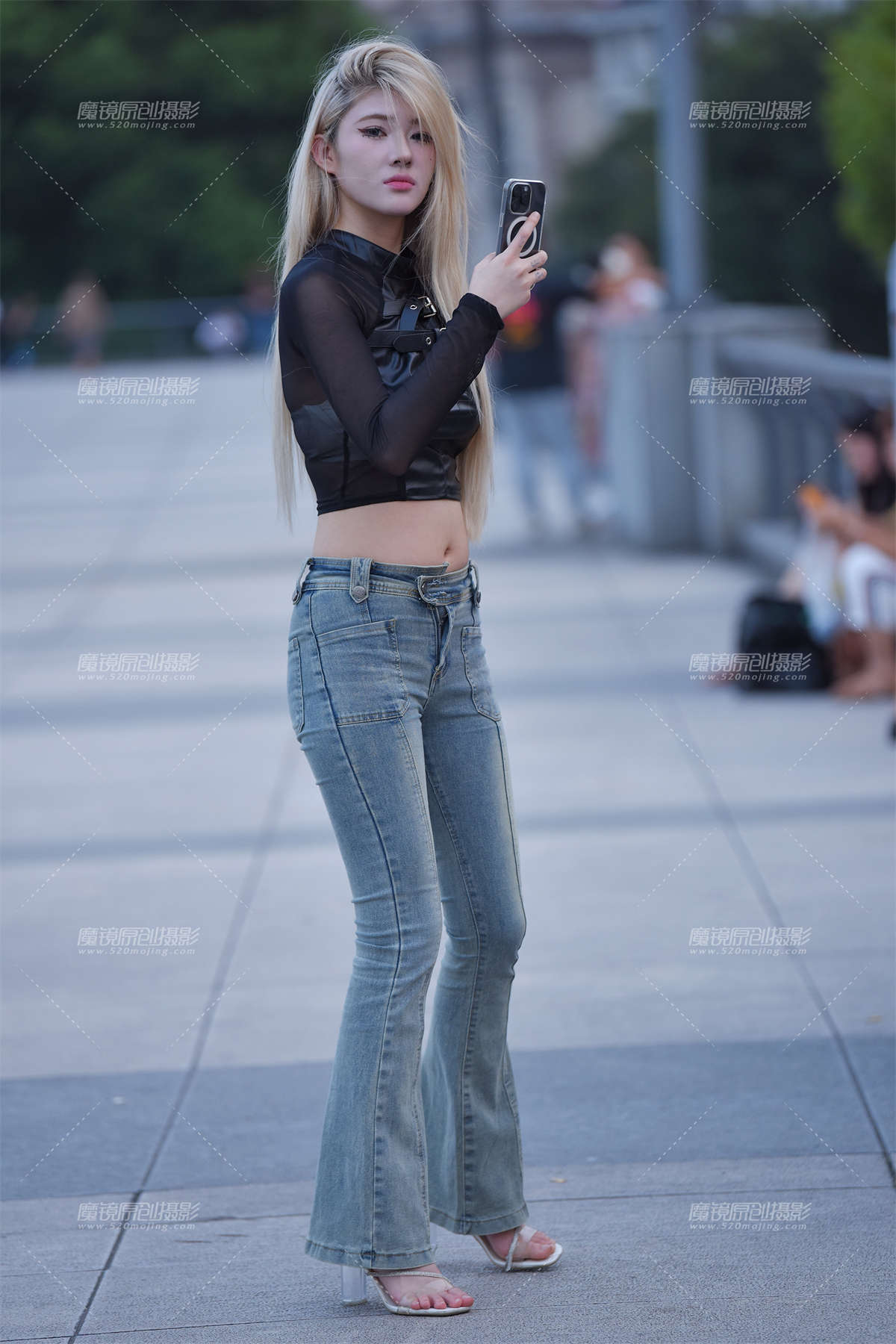 金色长发-日更街拍