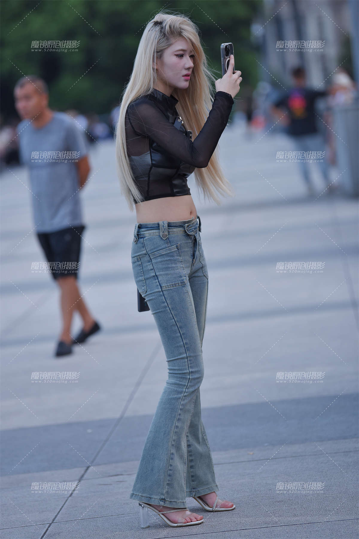 图片[2]-金色长发-日更街拍