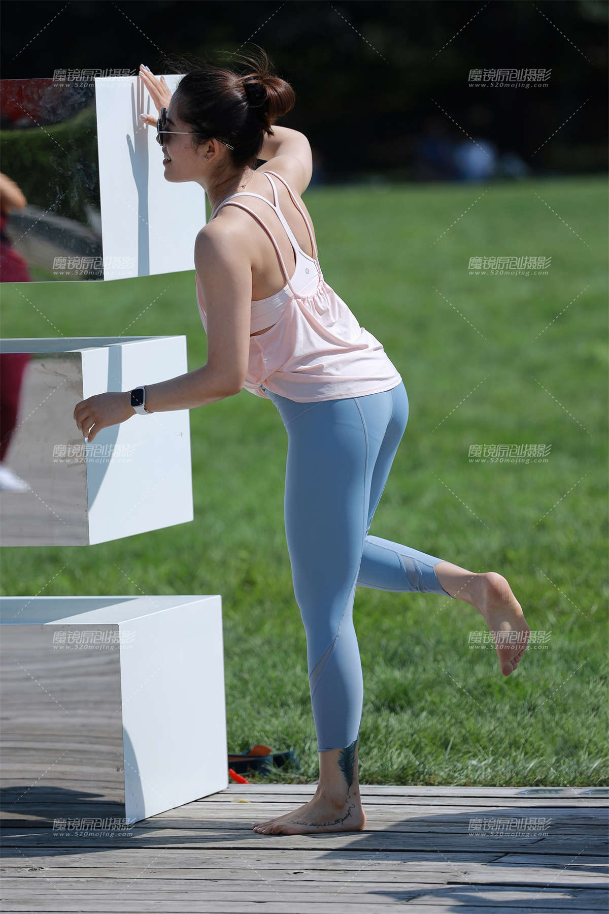 图片[2]-【小默赛帖】★活泼瑜伽美女★-日更街拍