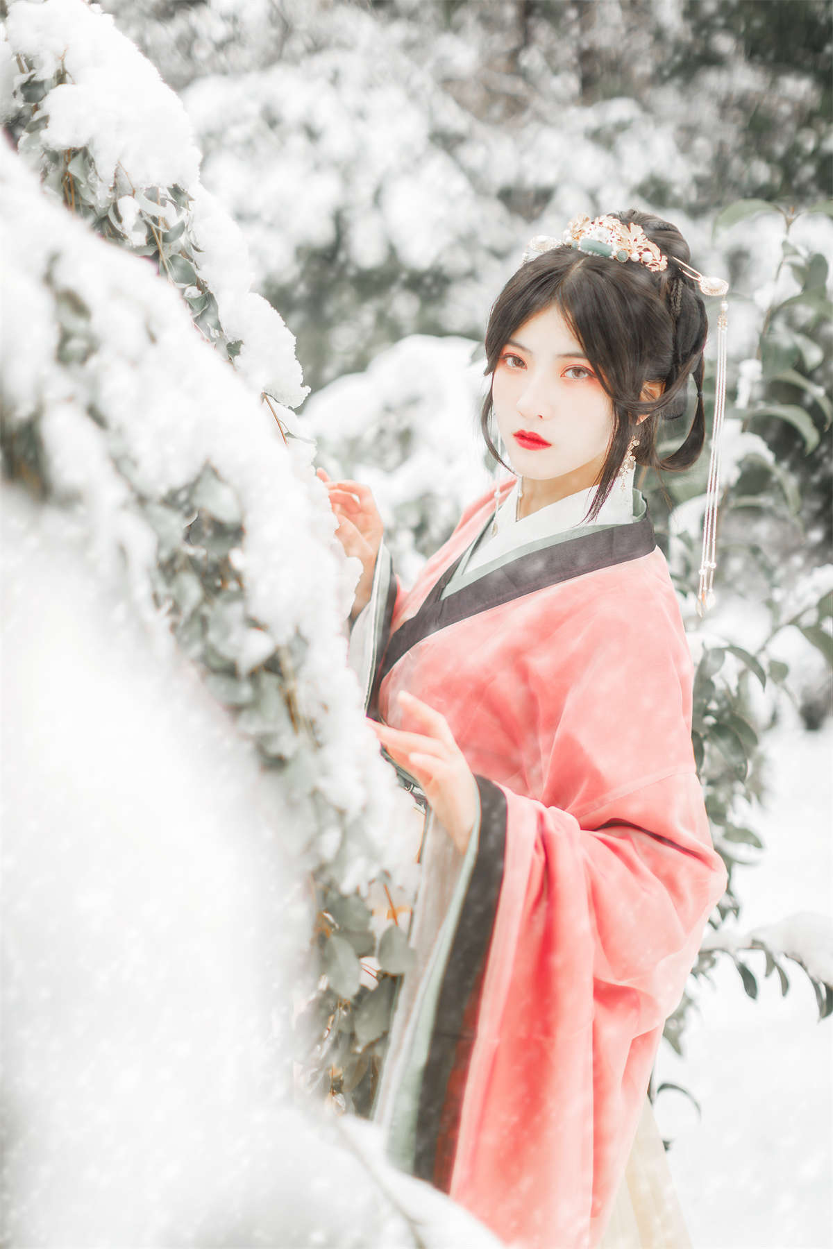YITUYU艺图语 2023.11.22 飞雪慕思归 当初叫人家小田田-日更街拍