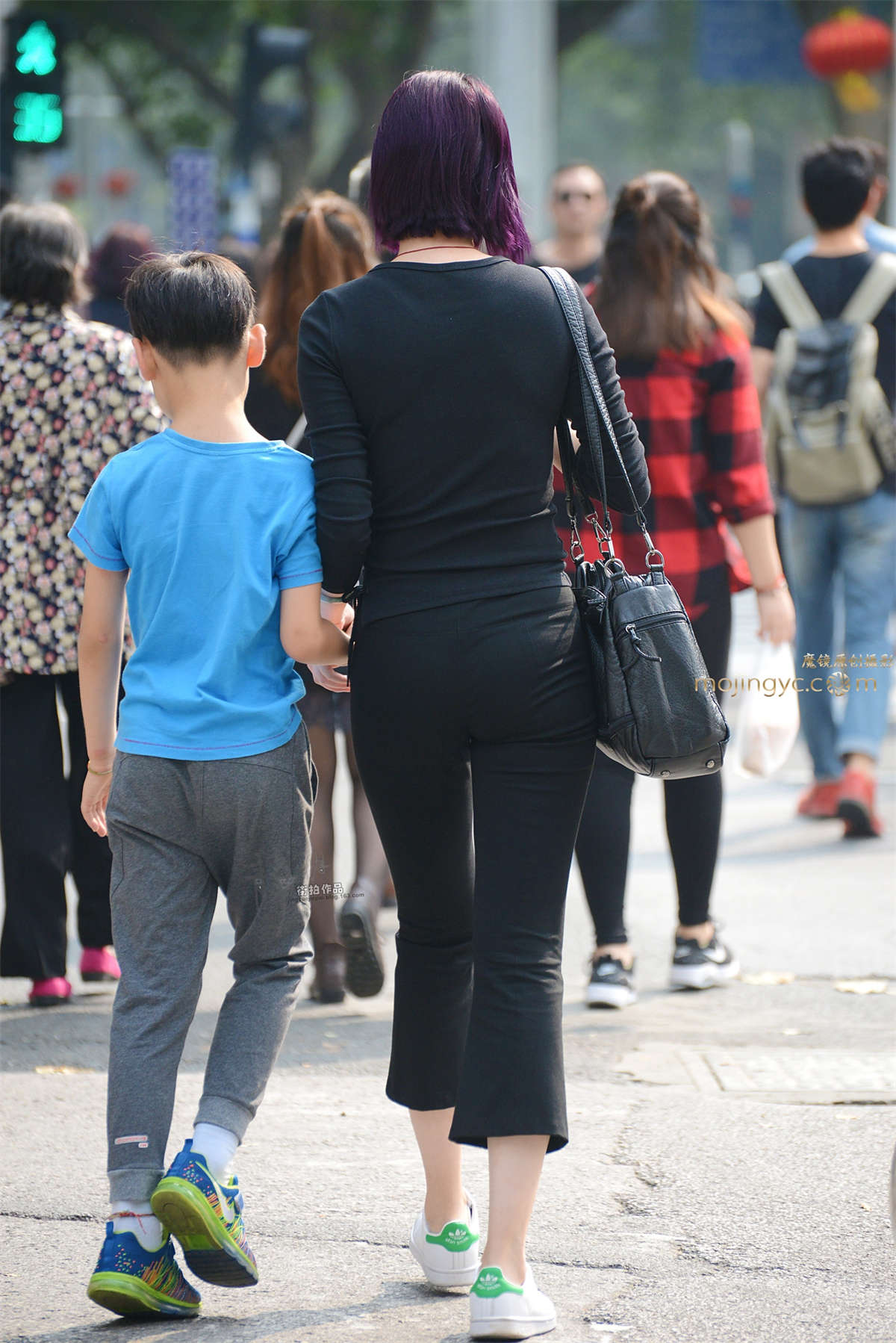 图片[2]-【静月街拍】高挑的少妇-（14P）-日更街拍