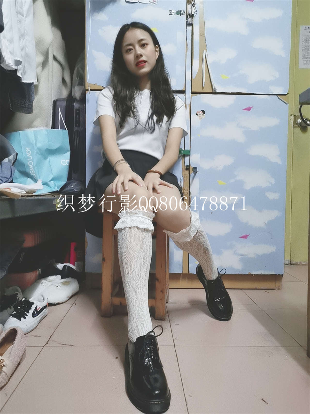 图片[2]-织梦行影摄影作品 第035期 宿舍白蕾丝-日更街拍