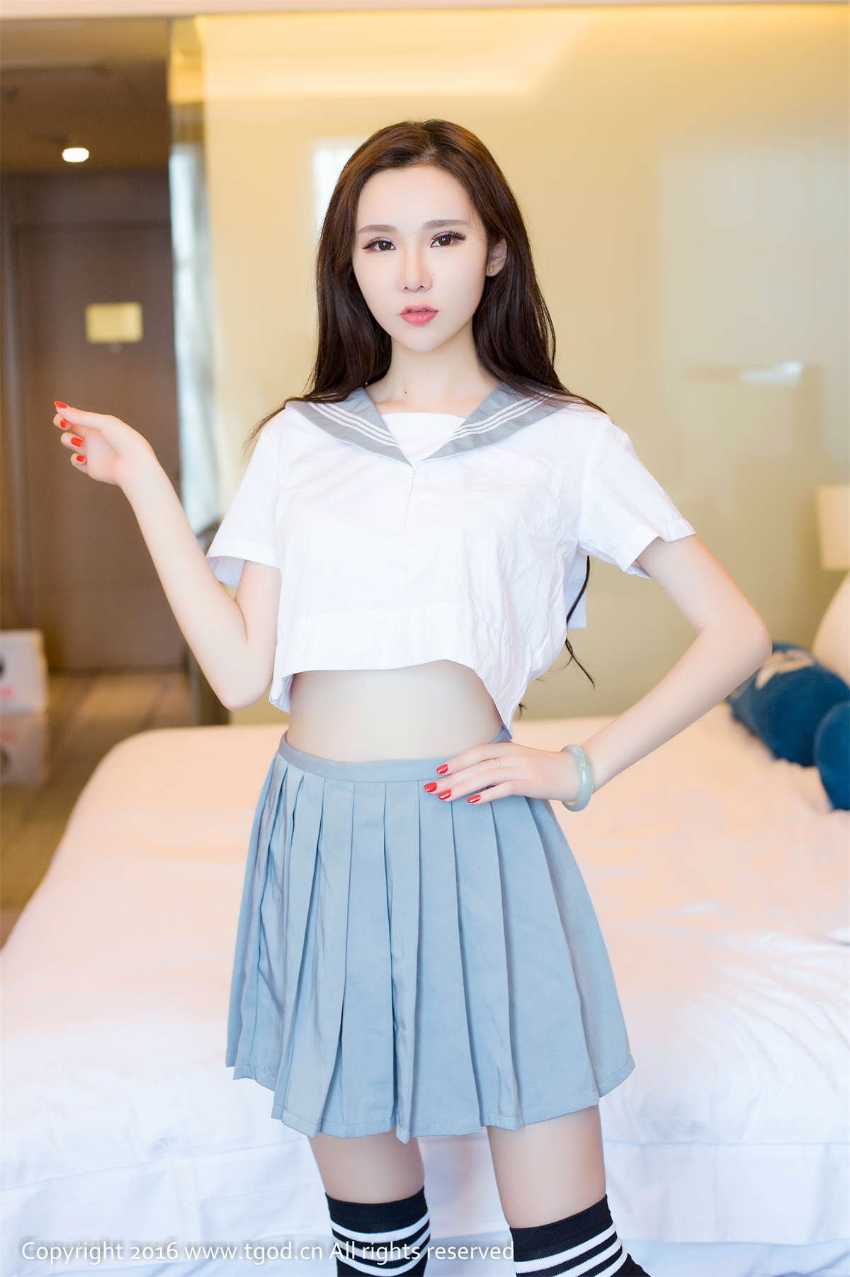 TGOD推女神 2016.10.14 萌琪琪Lrene-日更街拍