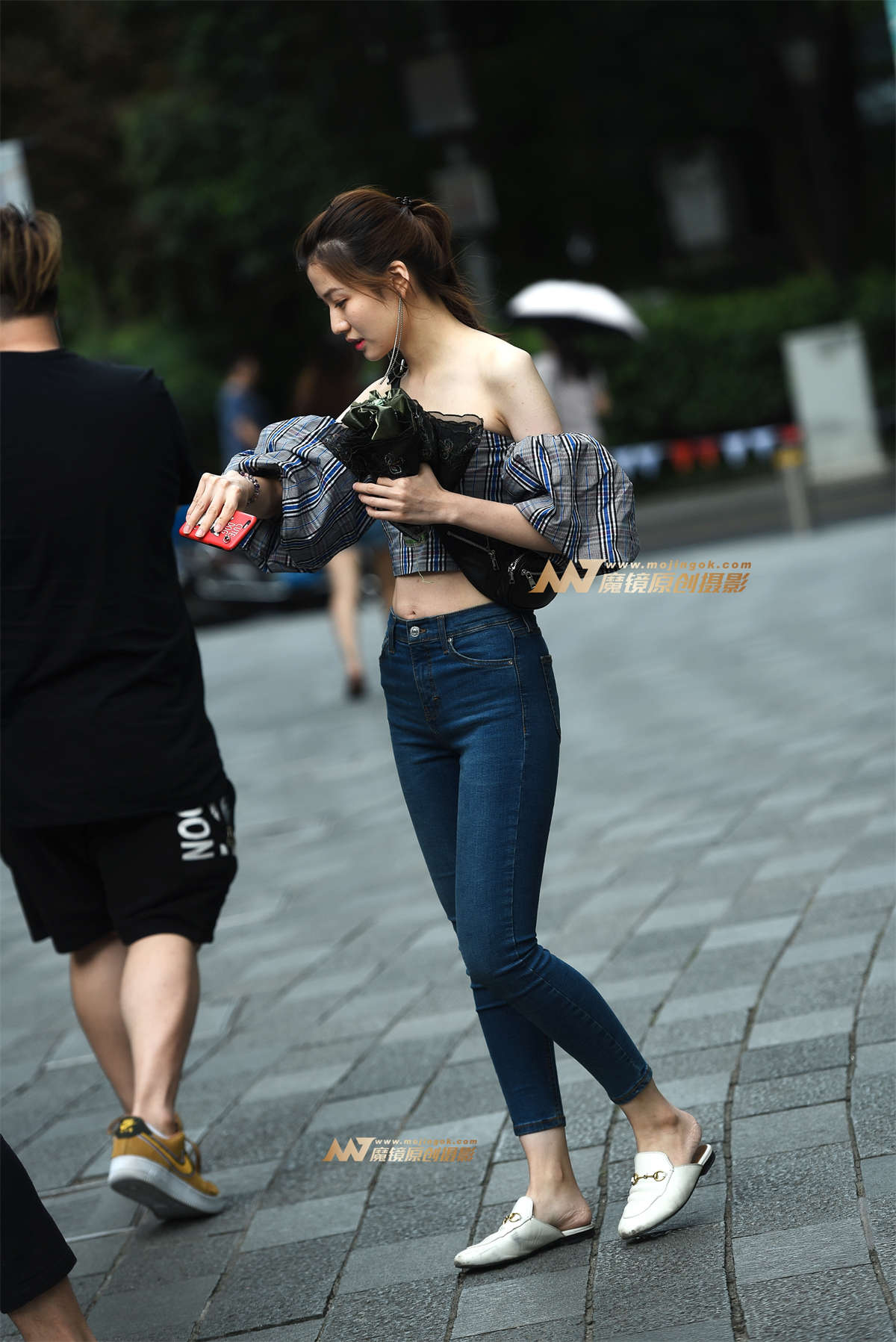 图片[2]-【咔喳赛贴】牛仔小妹-日更街拍