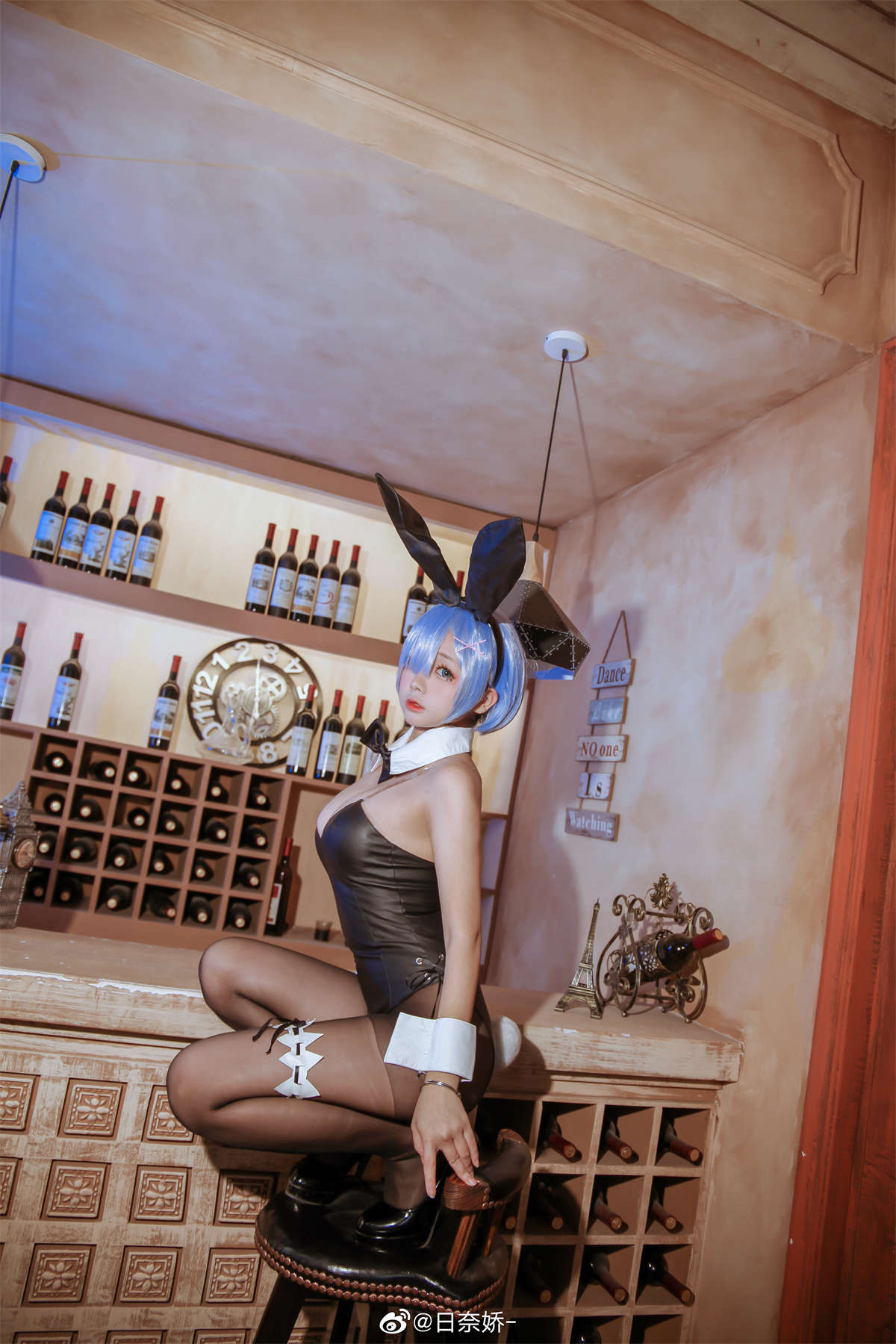 图片[2]-椎名莜 No.65 蕾姆兔女郎-日更街拍