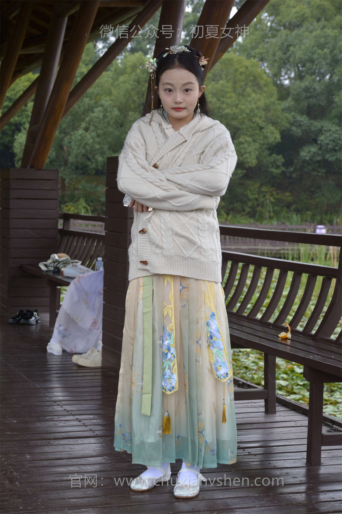 图片[2]-初夏女神 NO.123 点点&双双&安妮 古往今来-日更街拍