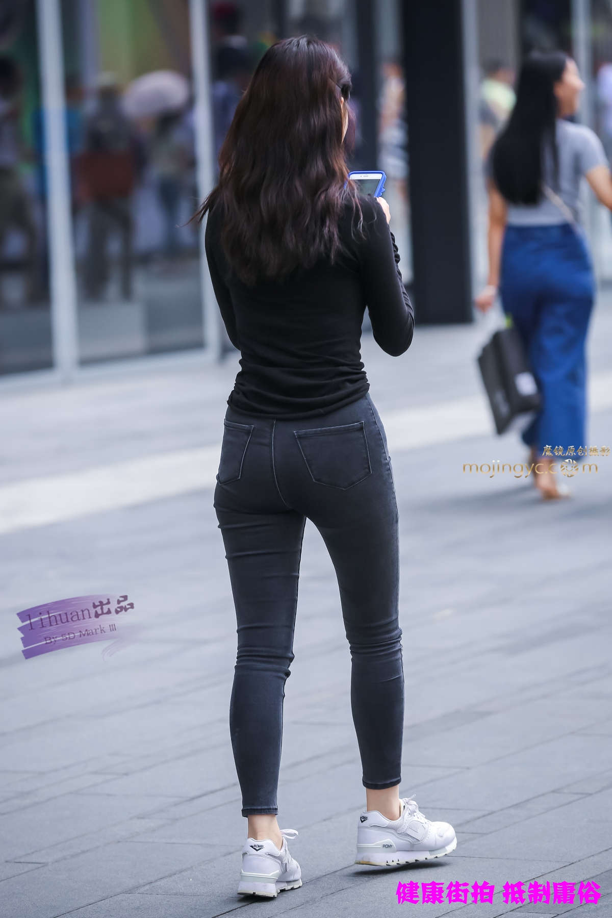 图片[2]-李欢原创-牛仔，超丰腴（11P）-日更街拍