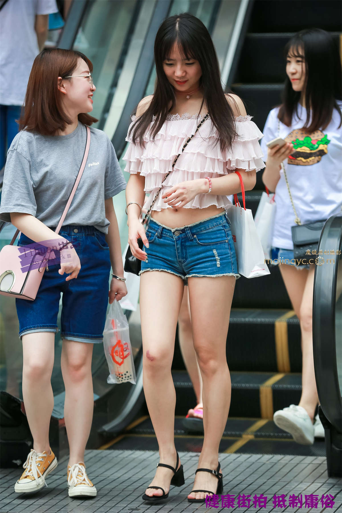 李欢原创-短裤，丰腴（14P）-日更街拍