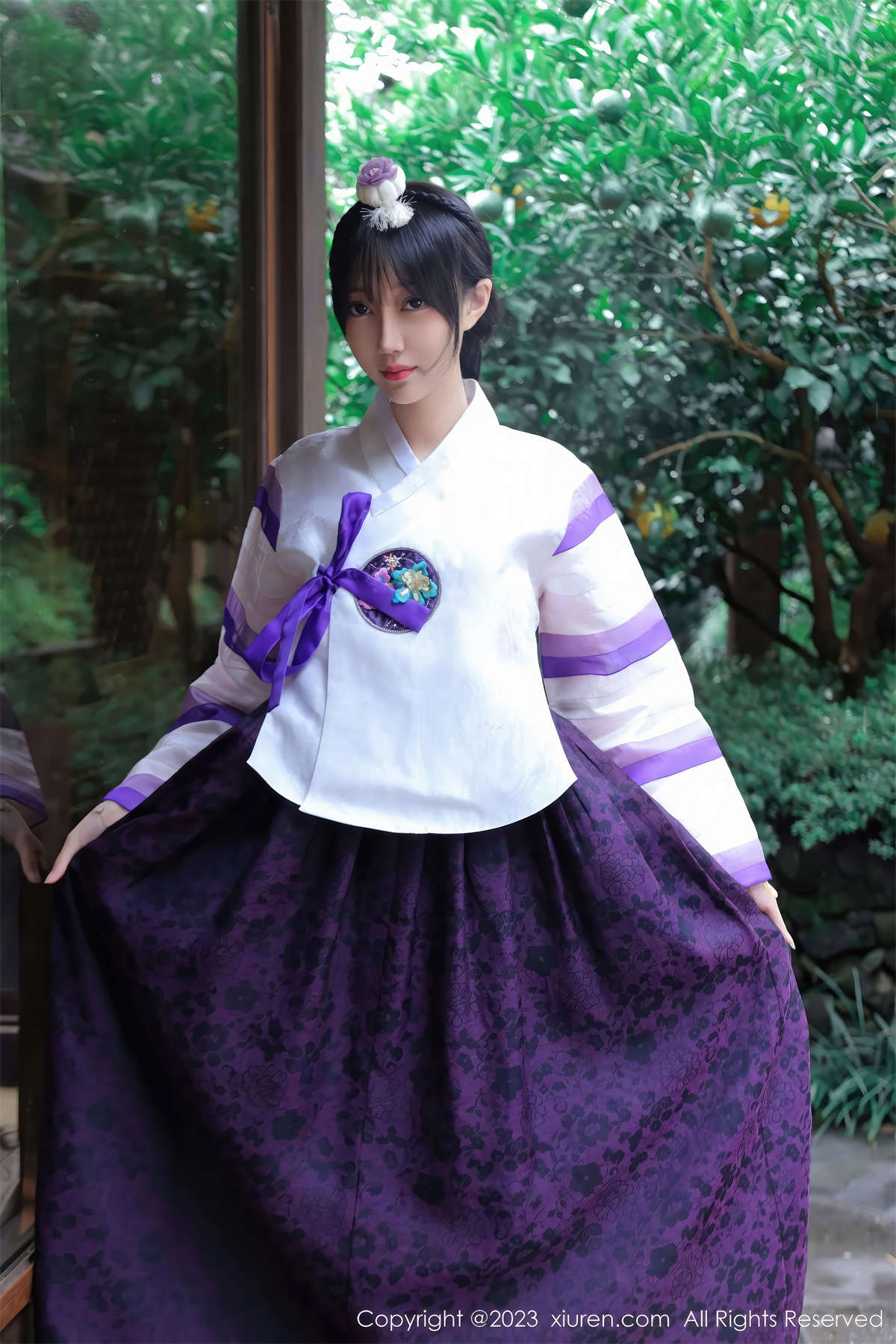 图片[2]-Xiuren秀人网 2023.11.17 No.7677 玥儿玥-日更街拍