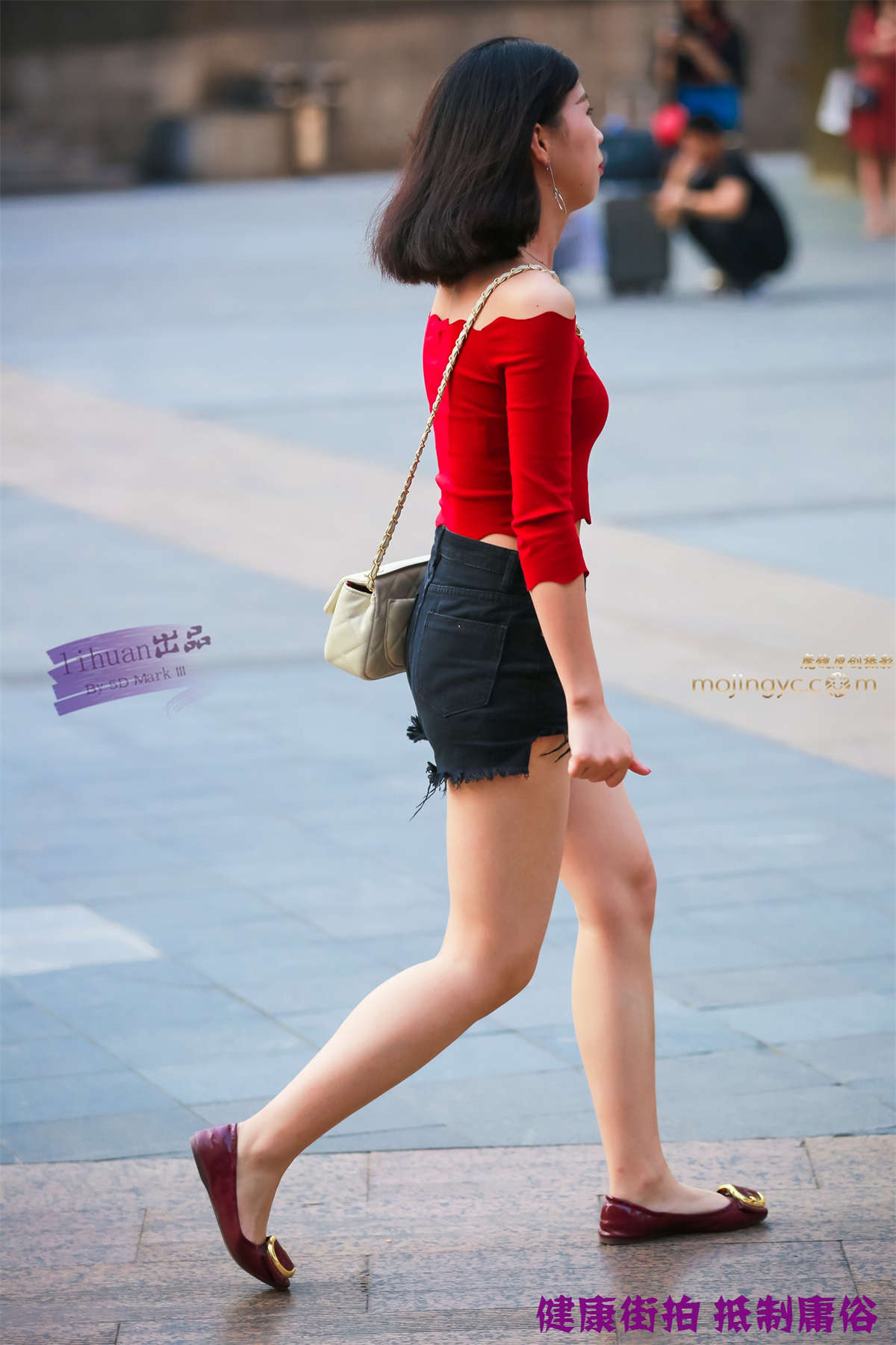 图片[2]-李欢原创-短裤，丰腴（15P）-日更街拍