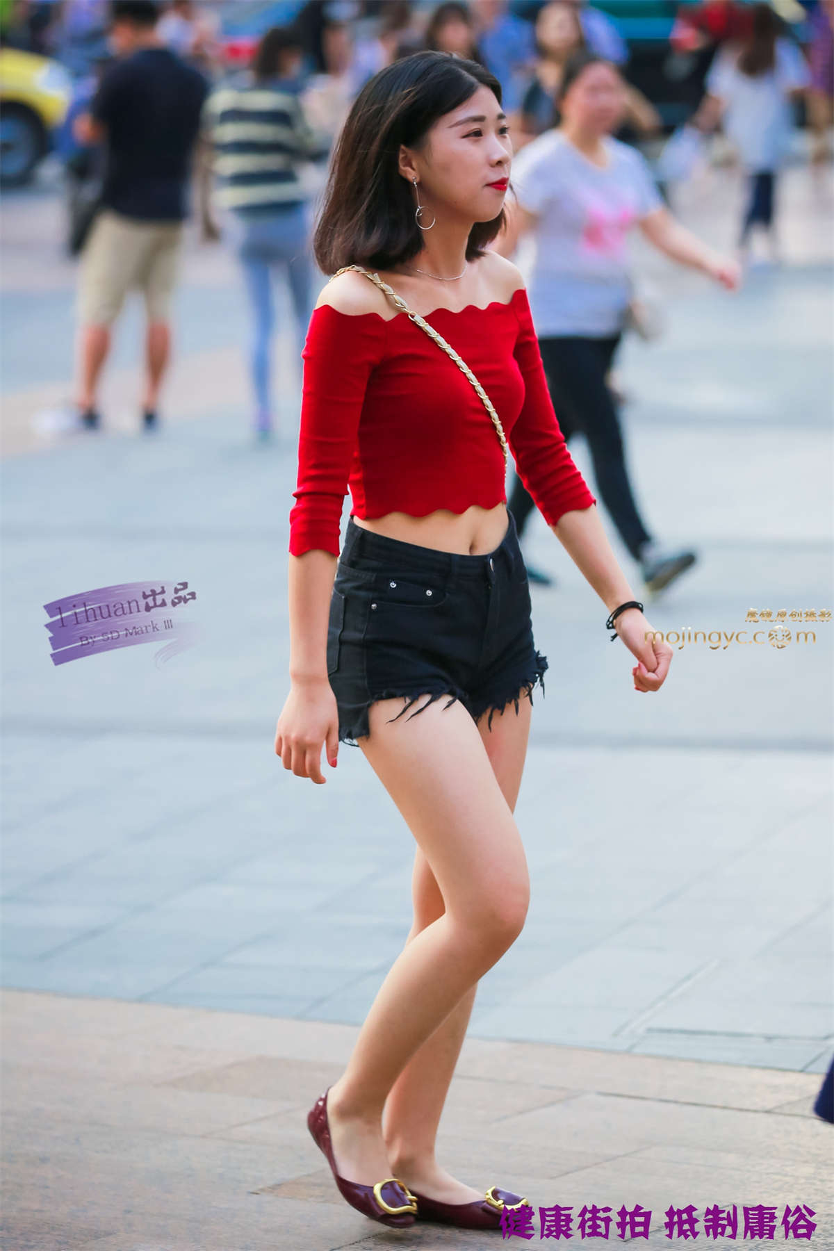 李欢原创-短裤，丰腴（15P）-日更街拍