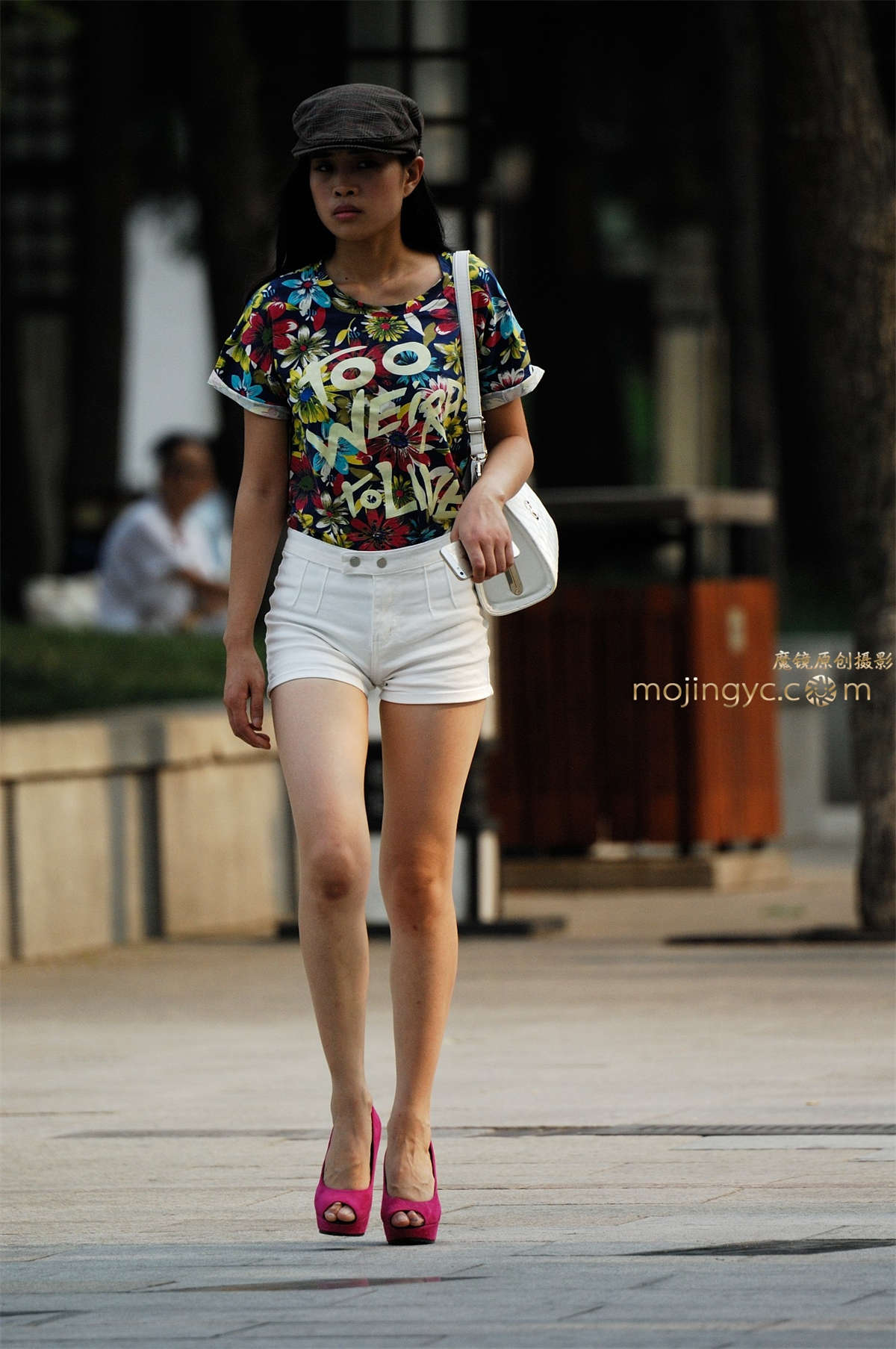 图片[2]-2016-08-23窈窕白裤妹妹32张-日更街拍