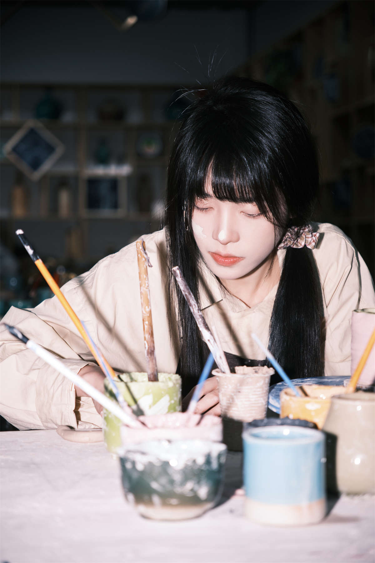 YITUYU艺图语 2024.04.05 陶艺时光 小松麻奈-日更街拍