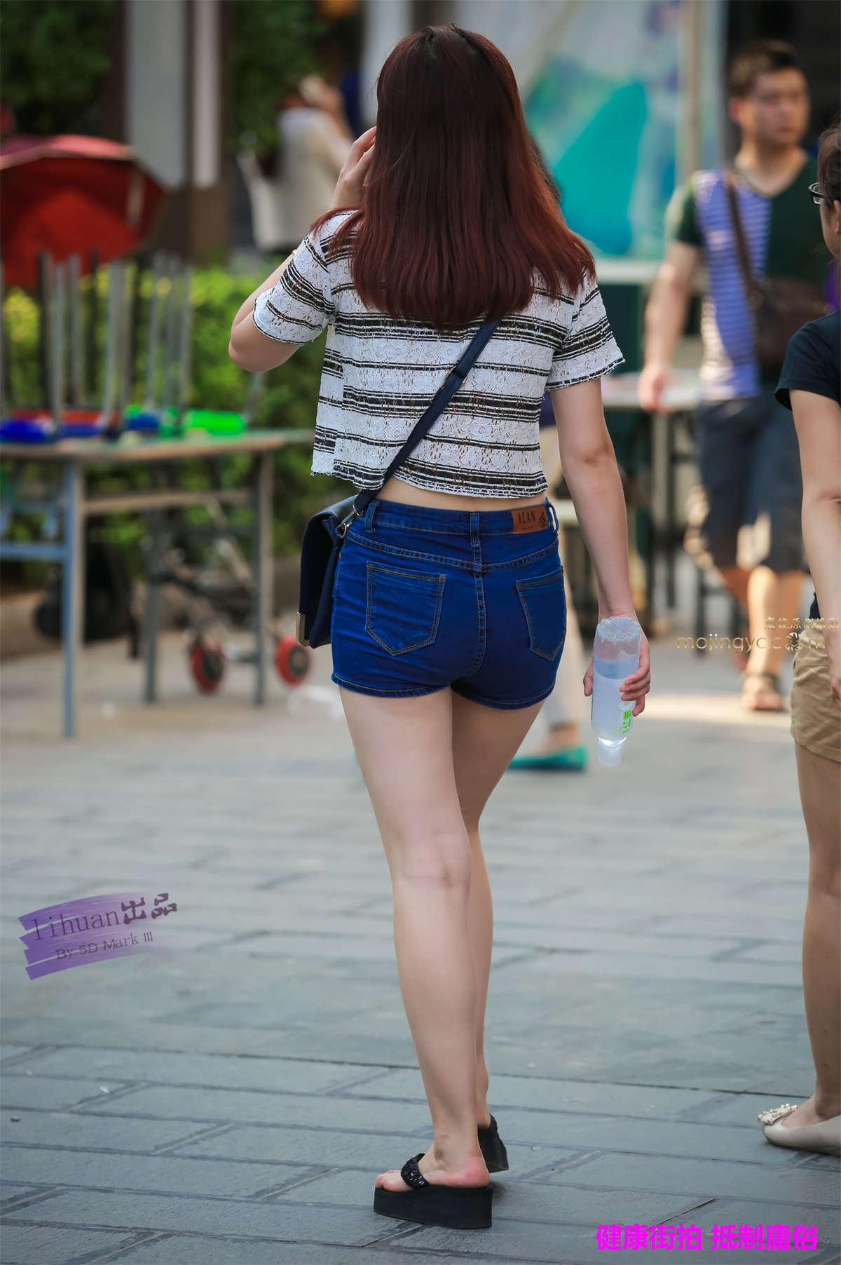 李欢原创-短裤，丰腴（9P）-日更街拍